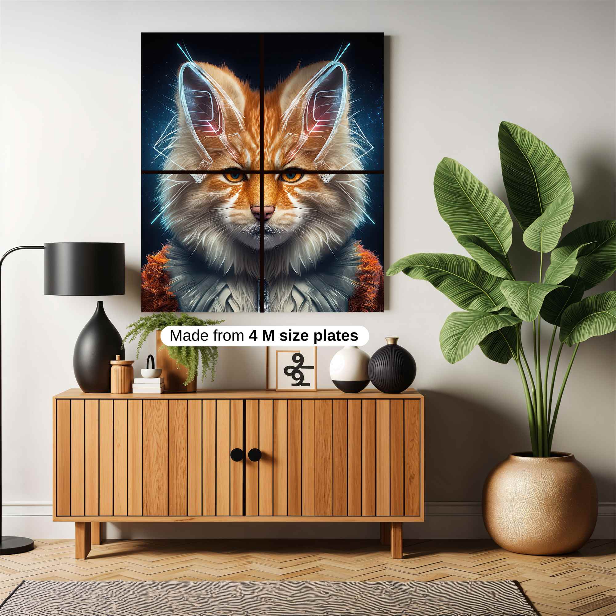 Cosmic Fox Safe Wall Magnetic / M