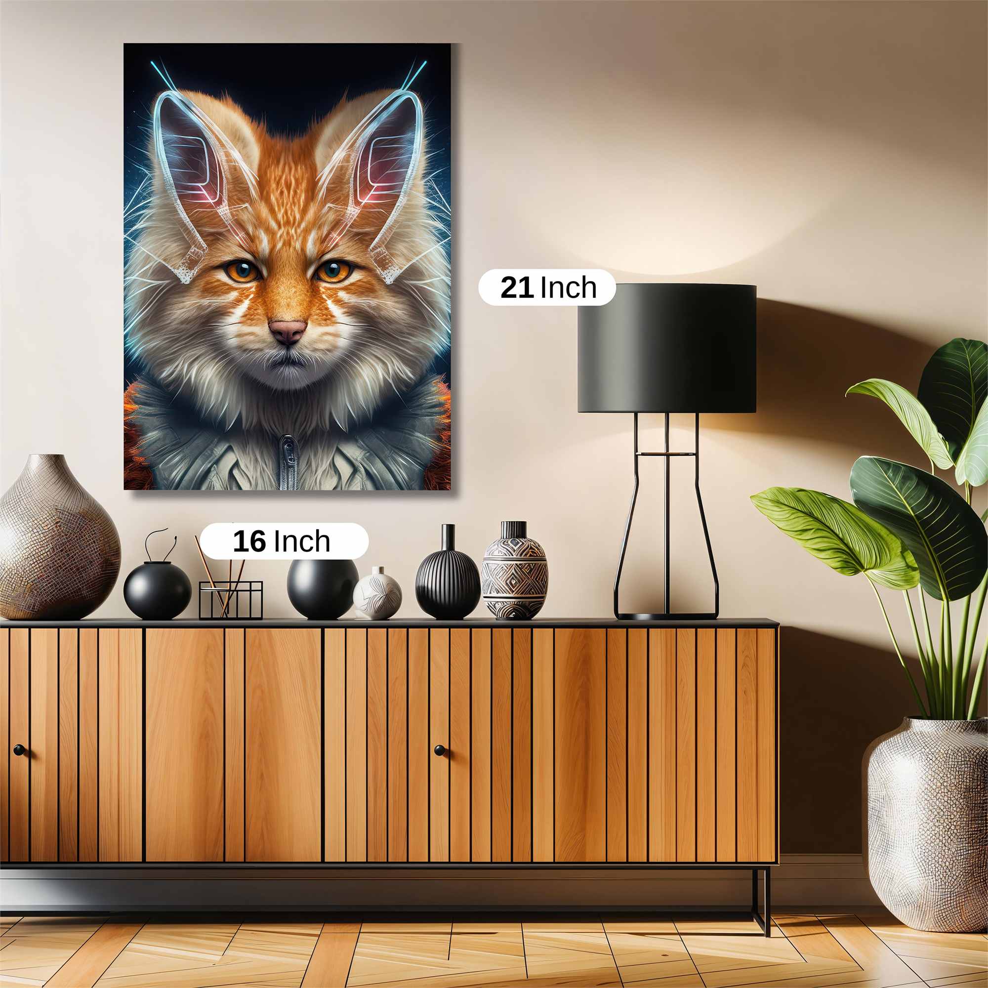 Cosmic Fox Safe Wall Magnetic / M