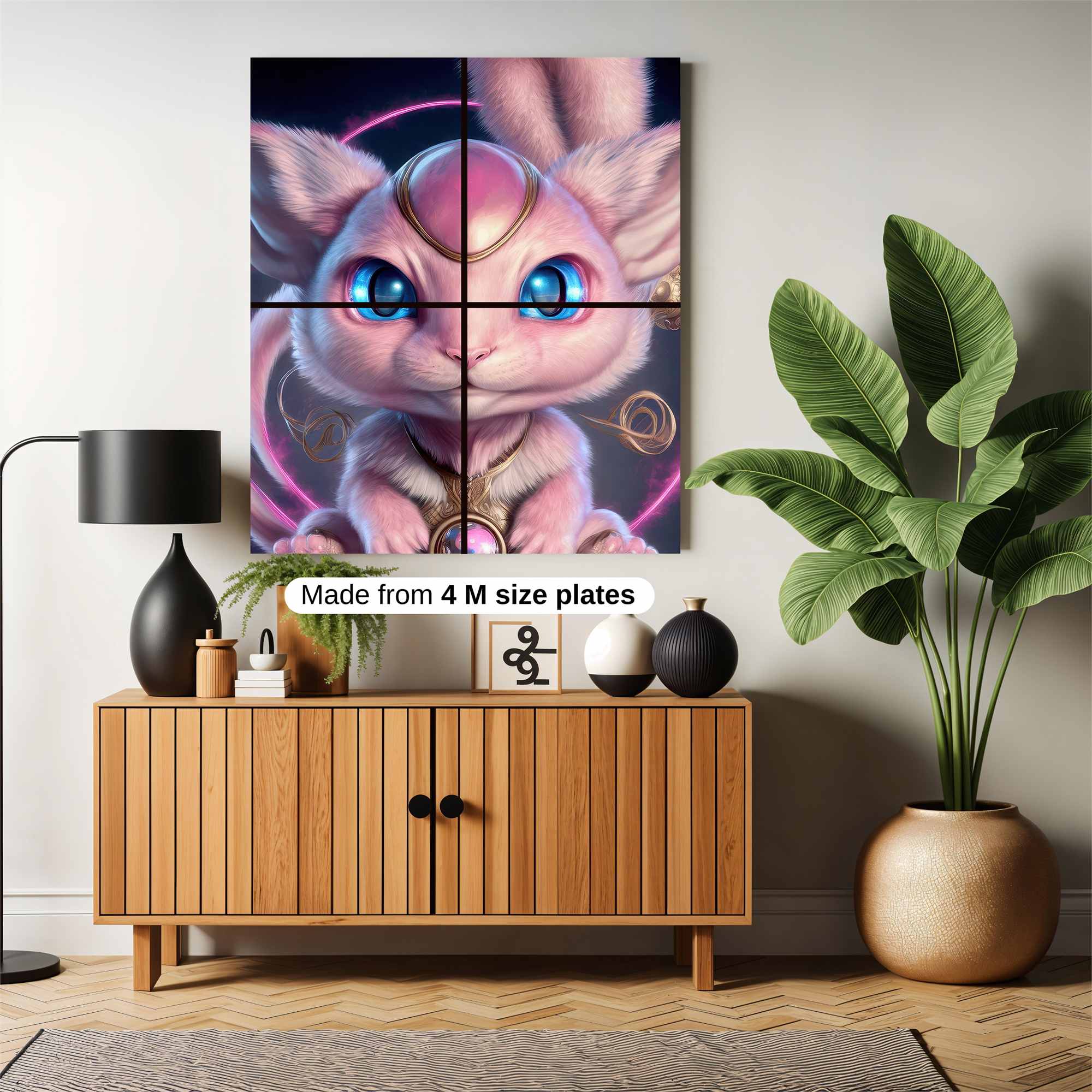 Mew Mystical Safe Wall Magnetic / M