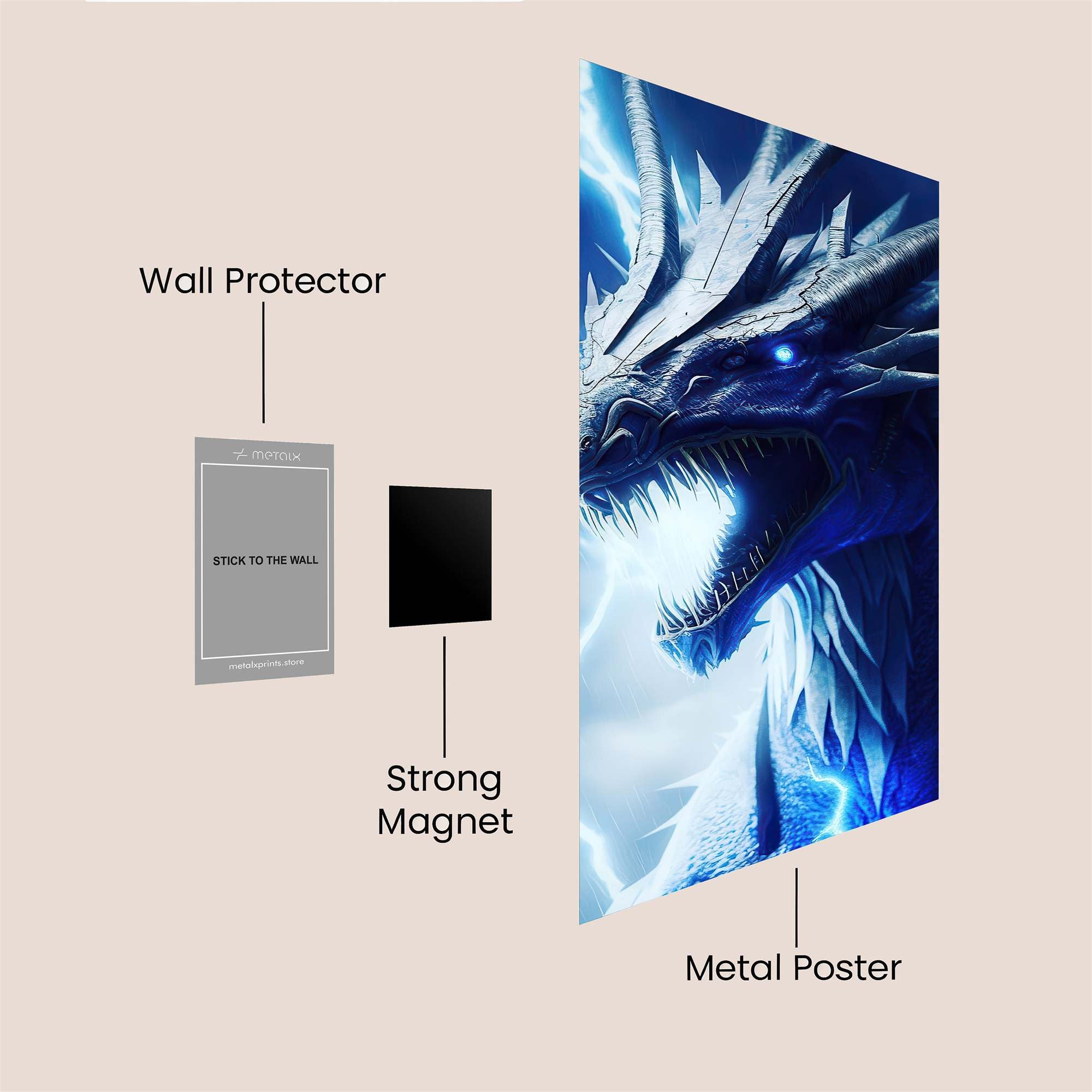 Thunder Rage Safe Wall Magnetic / M