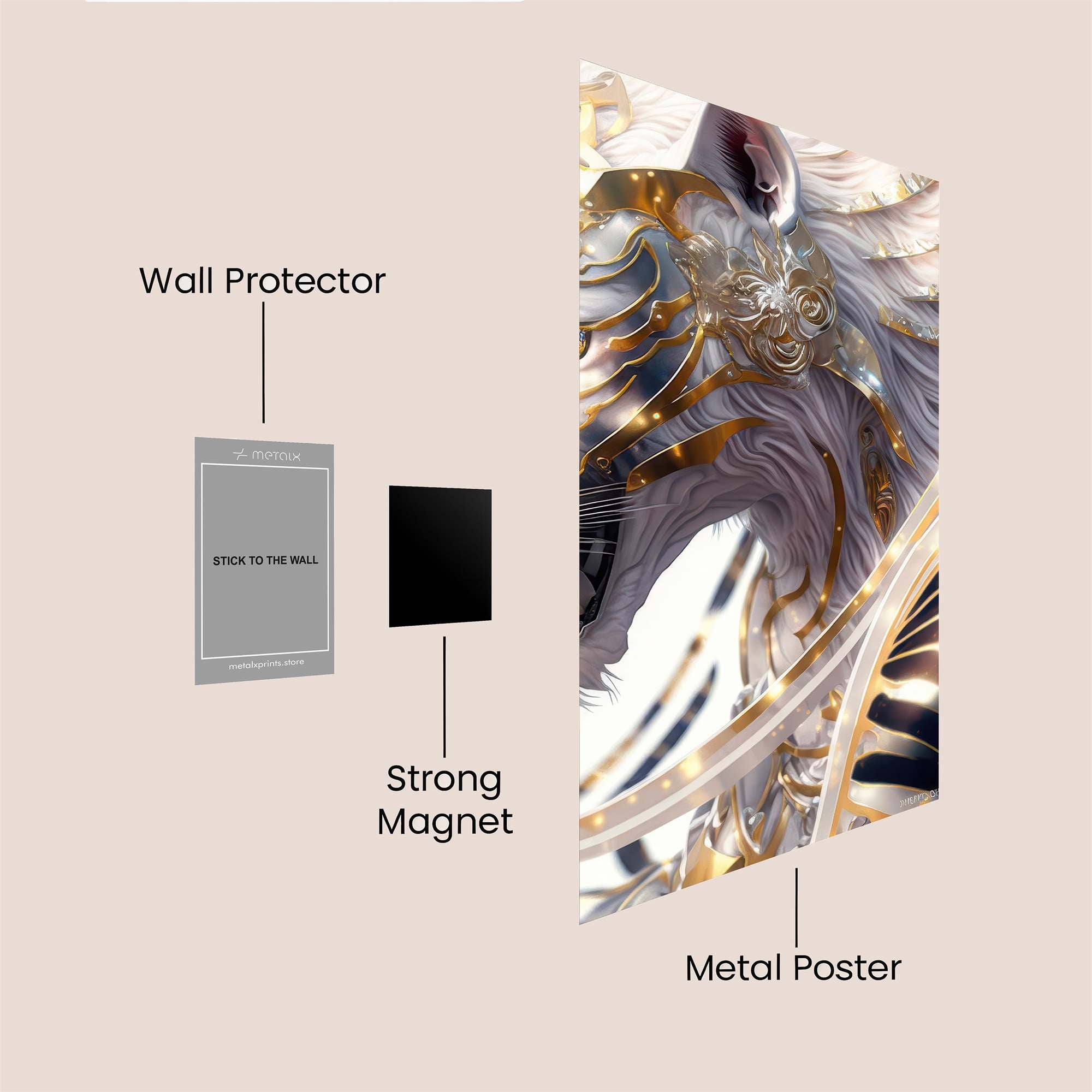 Divine Majesty Safe Wall Magnetic / M