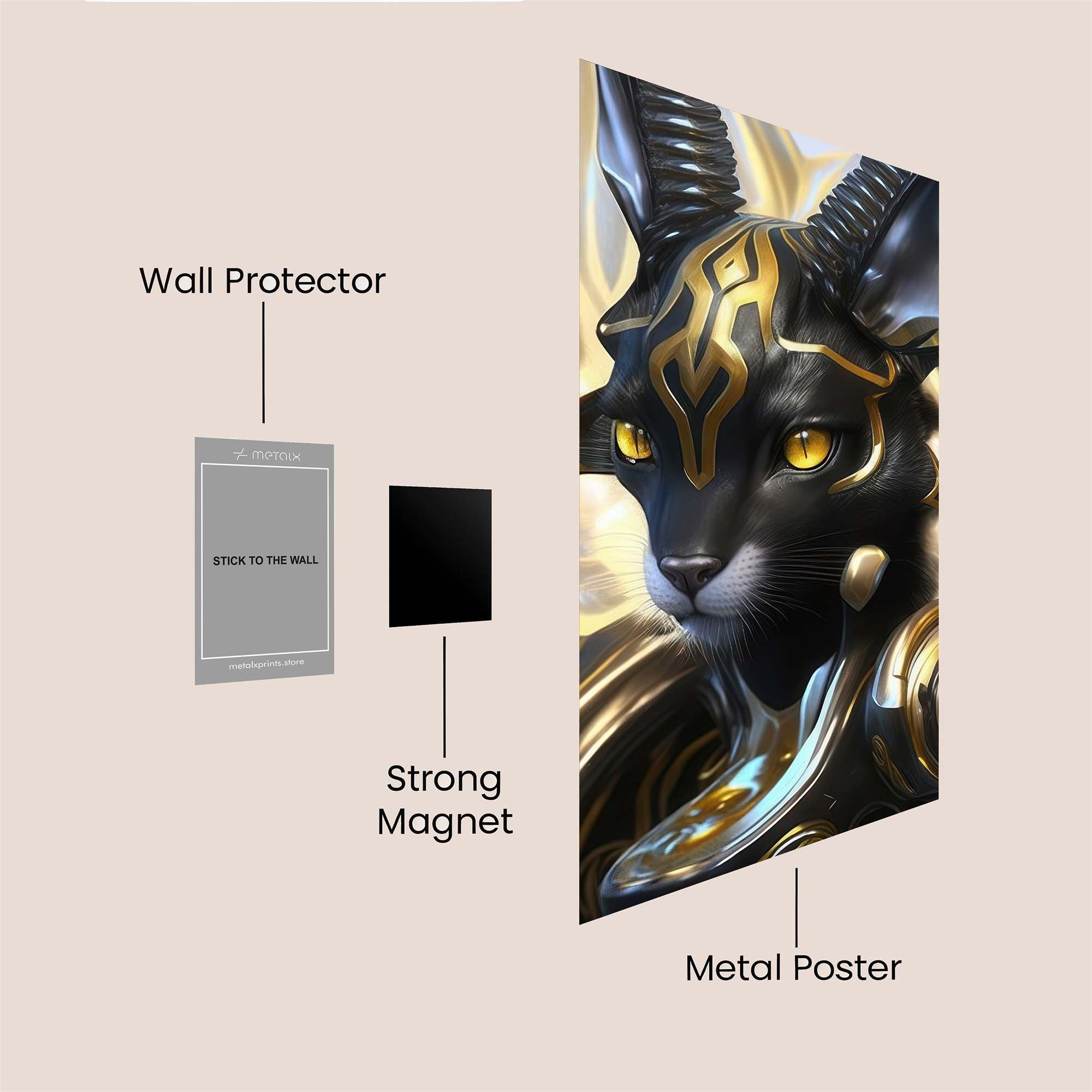 Anubis Majestic Safe Wall Magnetic / M