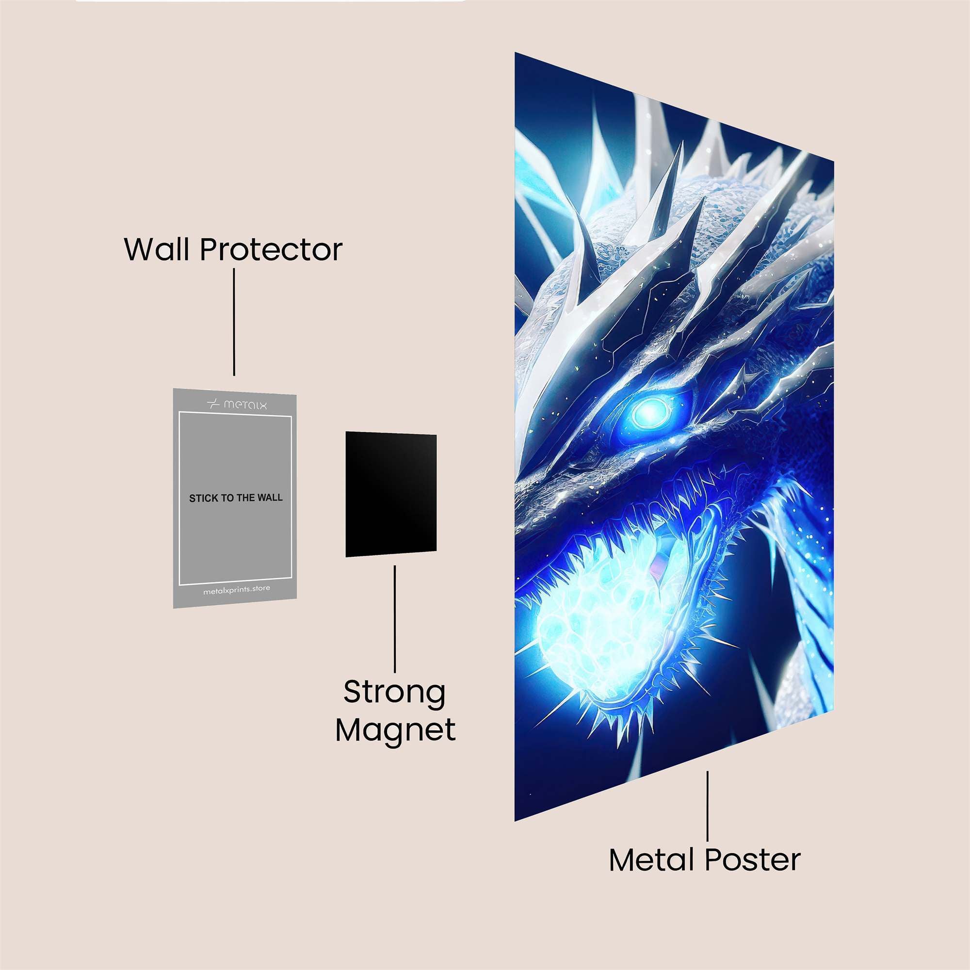 Frostbite Majesty Safe Wall Magnetic / M