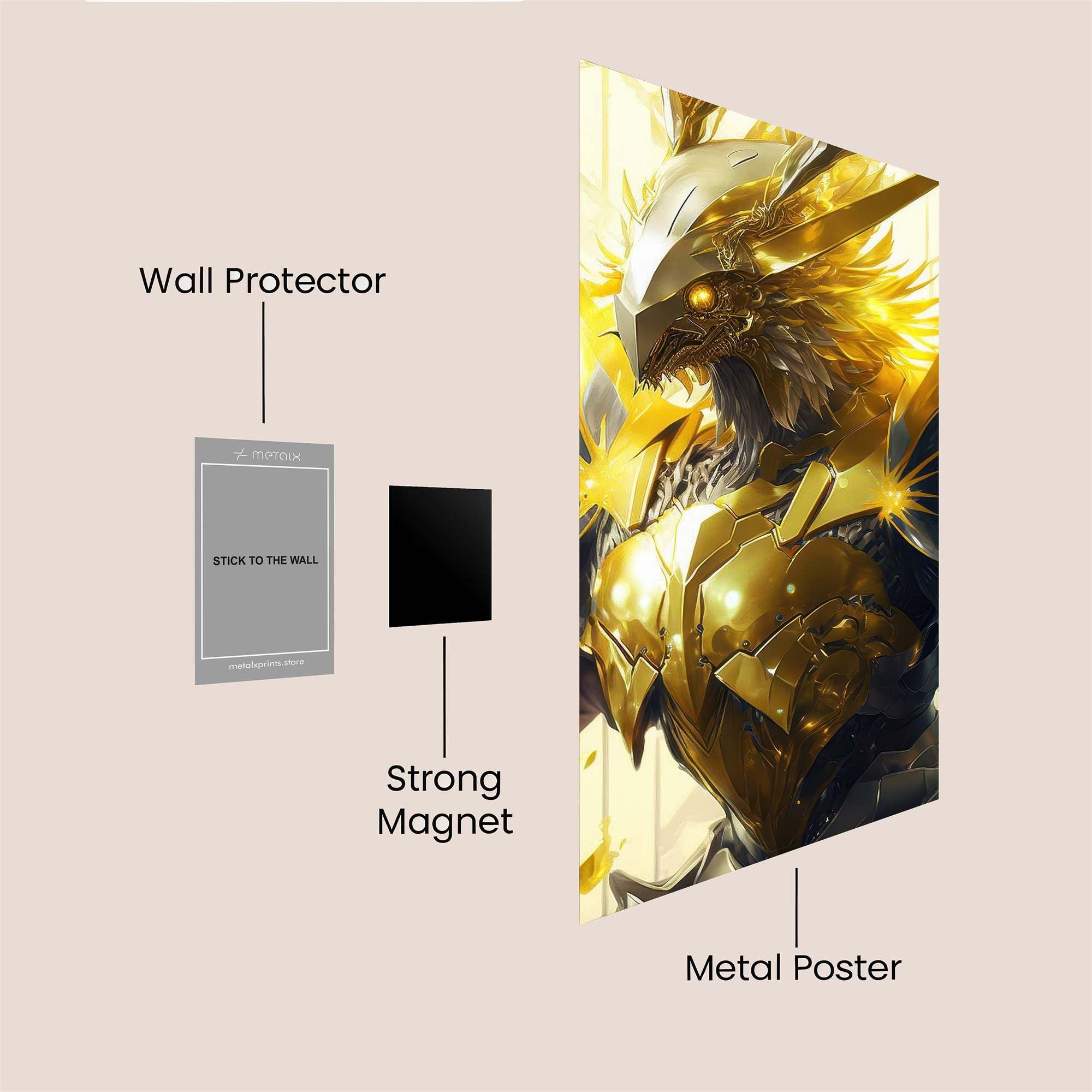 Phoenix Radiant Safe Wall Magnetic / M