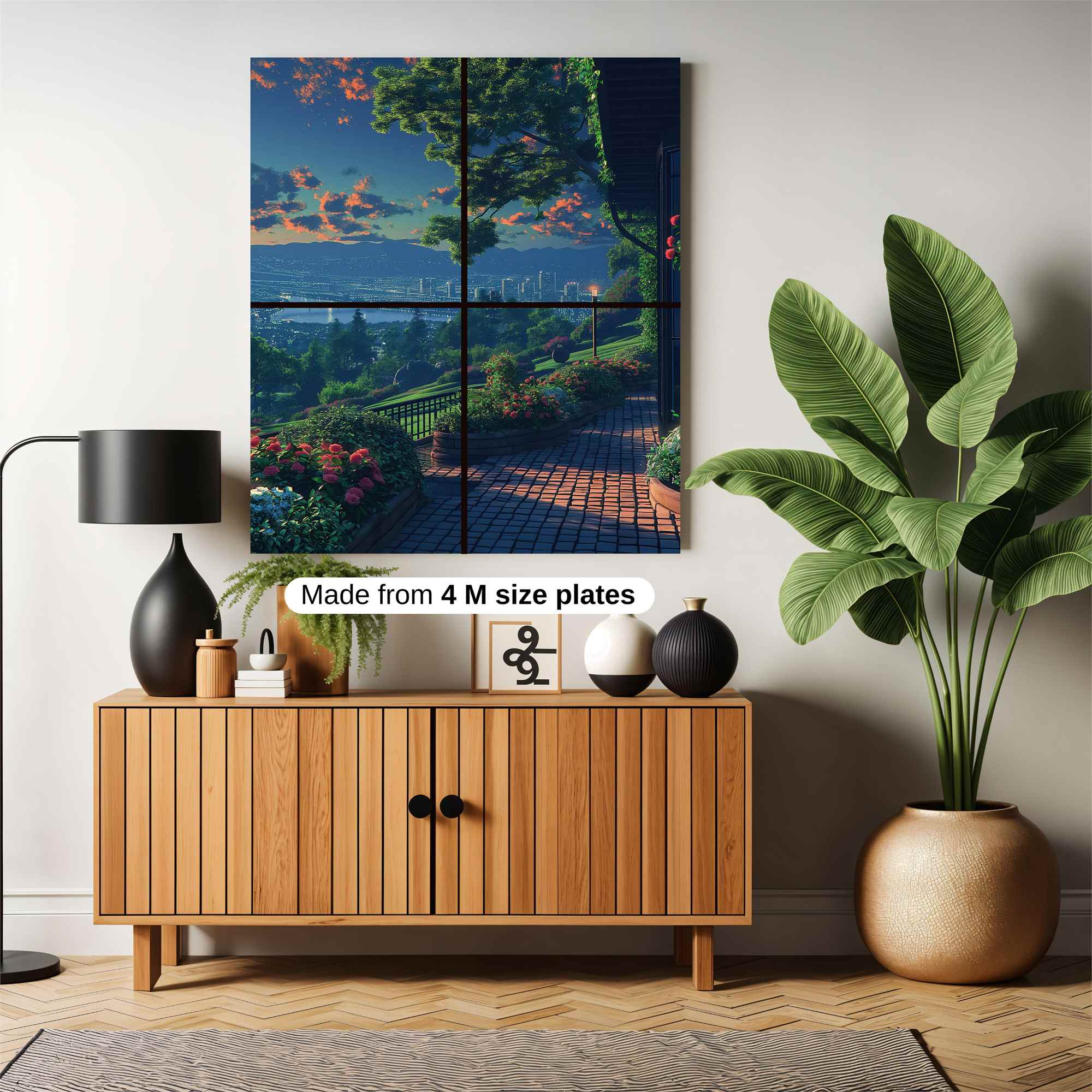 Sunset Serenity Safe Wall Magnetic / M