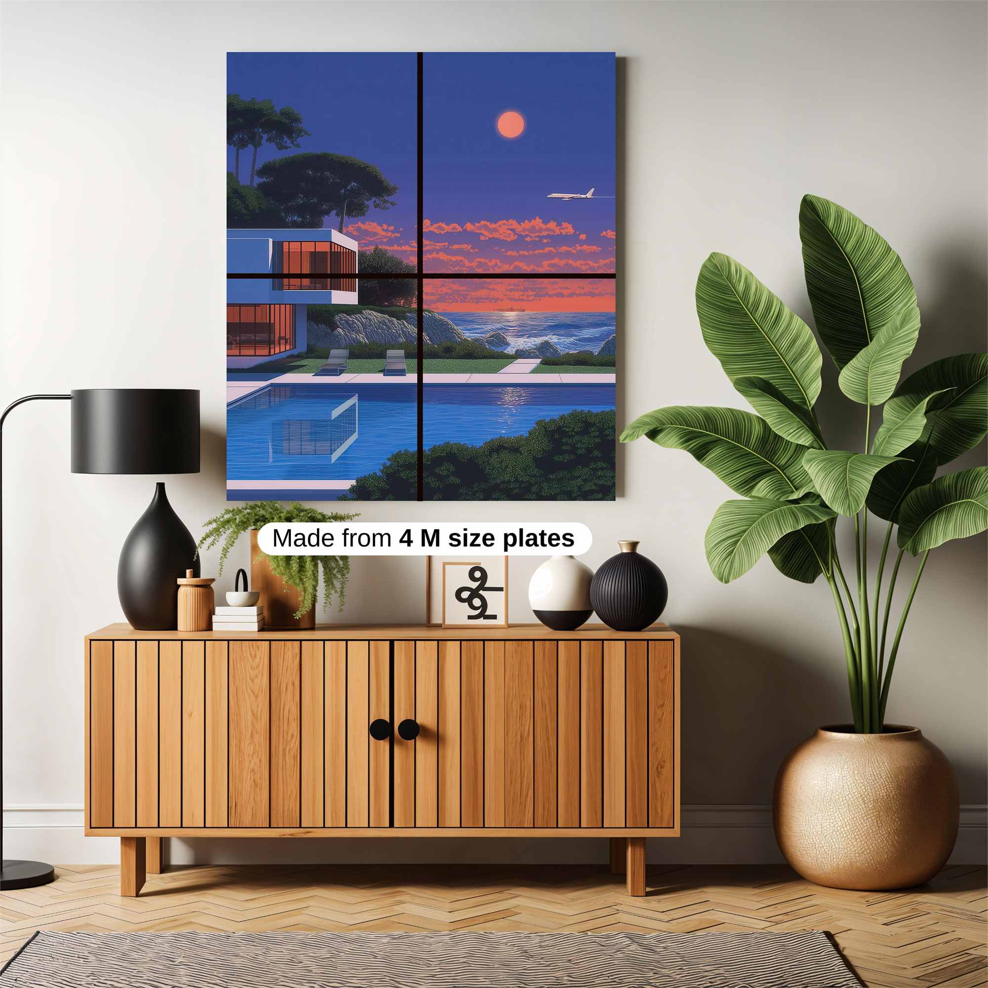 Moonlit Serenity Safe Wall Magnetic / M