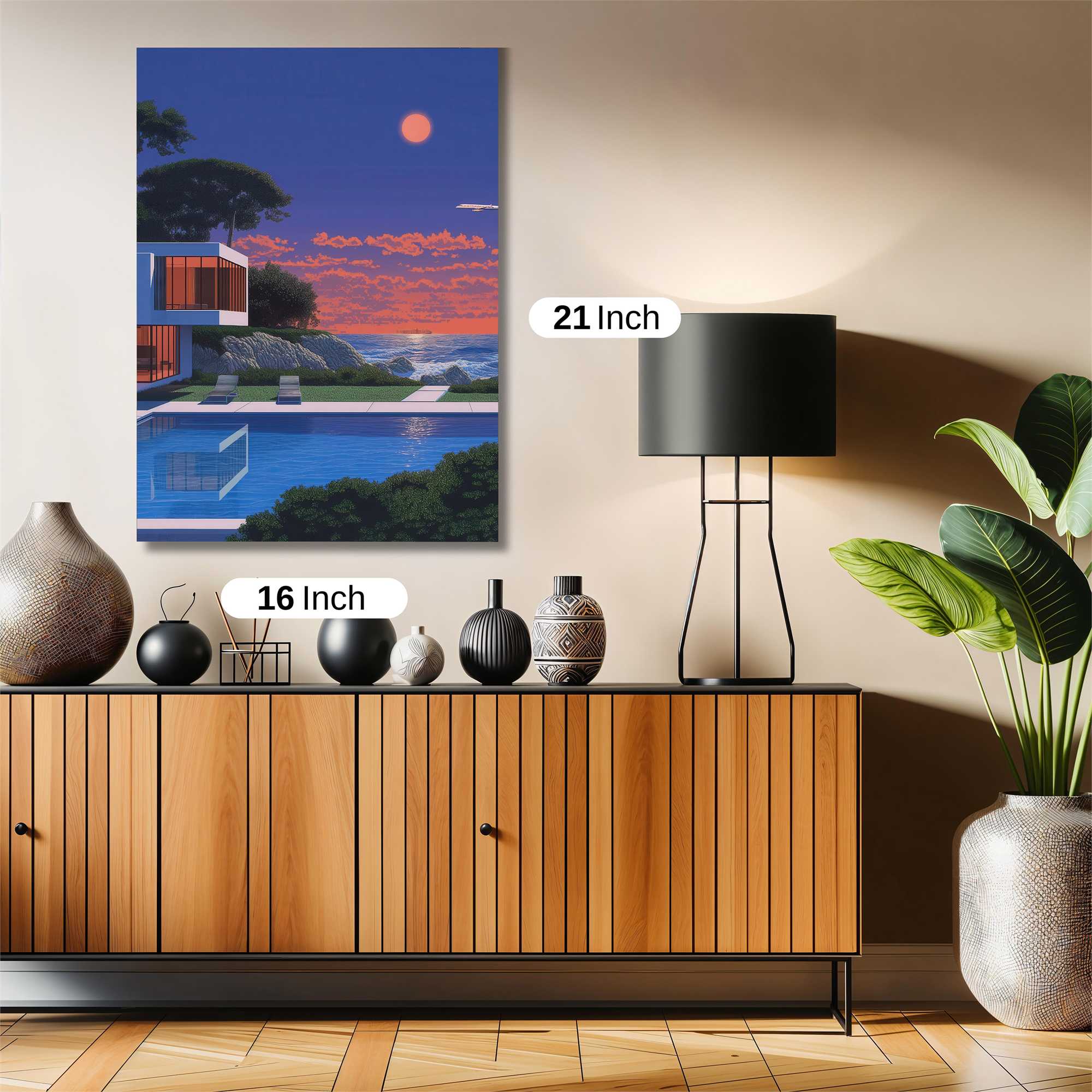 Moonlit Serenity Safe Wall Magnetic / M