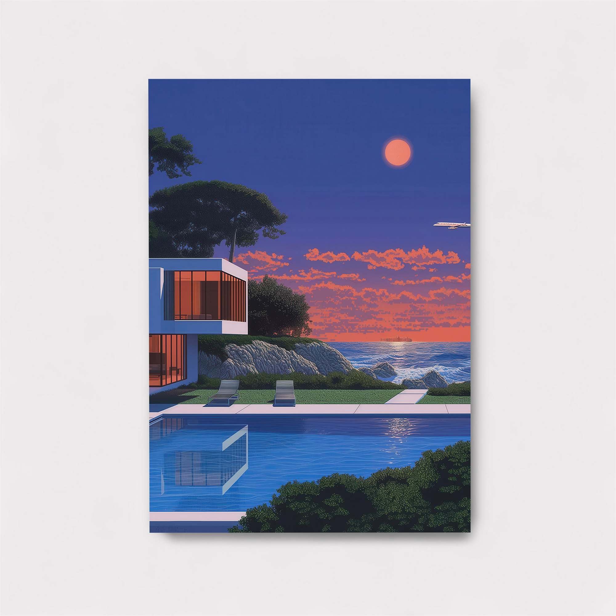 Moonlit Serenity Safe Wall Magnetic / M