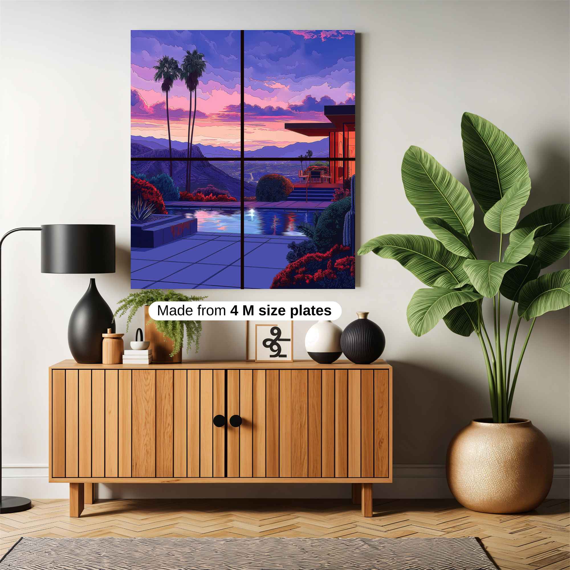 Desert Tranquility Safe Wall Magnetic / M