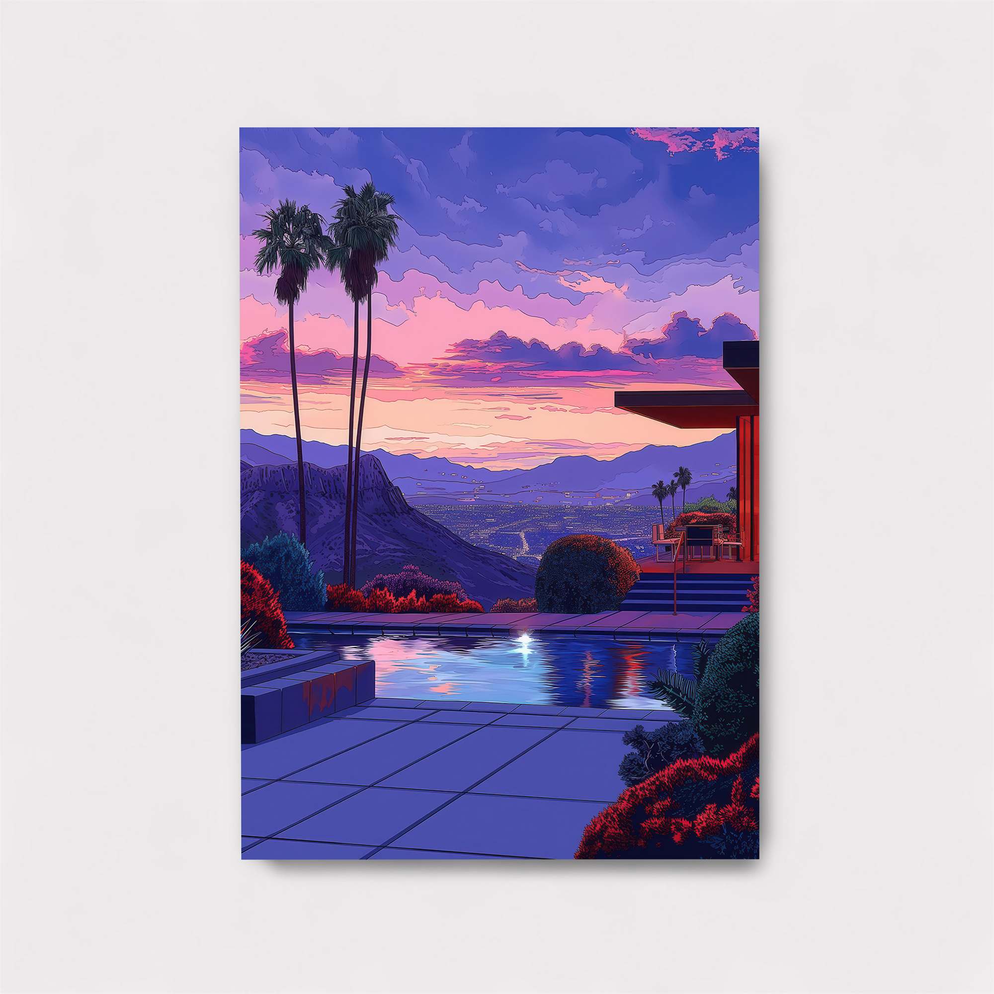 Desert Tranquility Safe Wall Magnetic / M