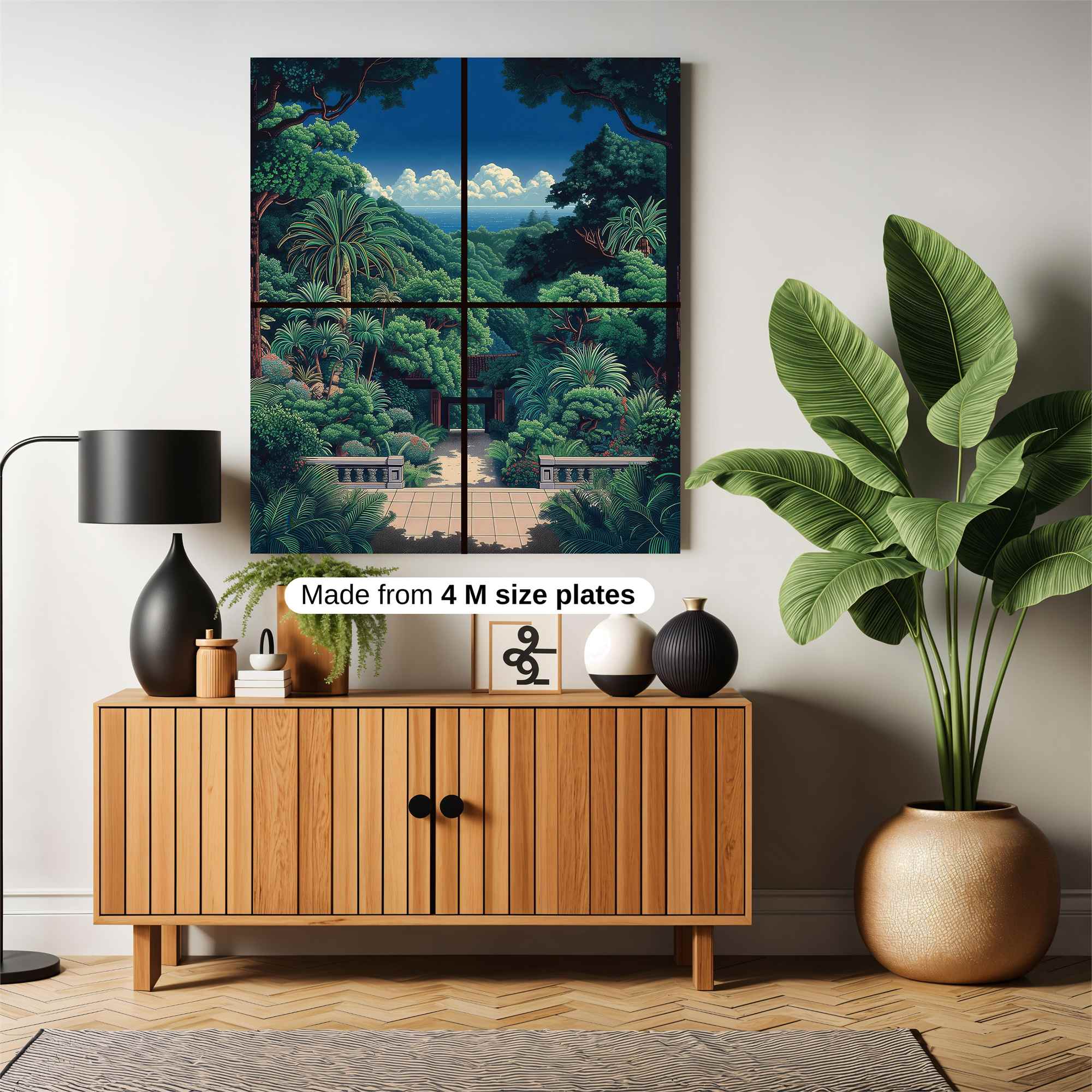 Jungle Serenity Safe Wall Magnetic / M