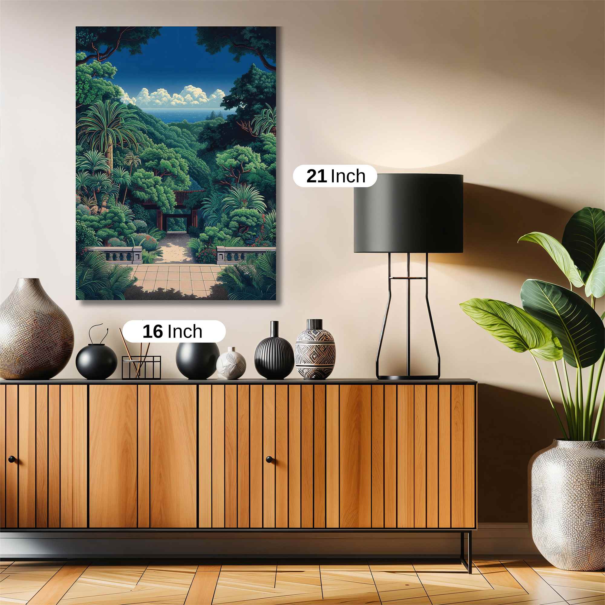 Jungle Serenity Safe Wall Magnetic / M