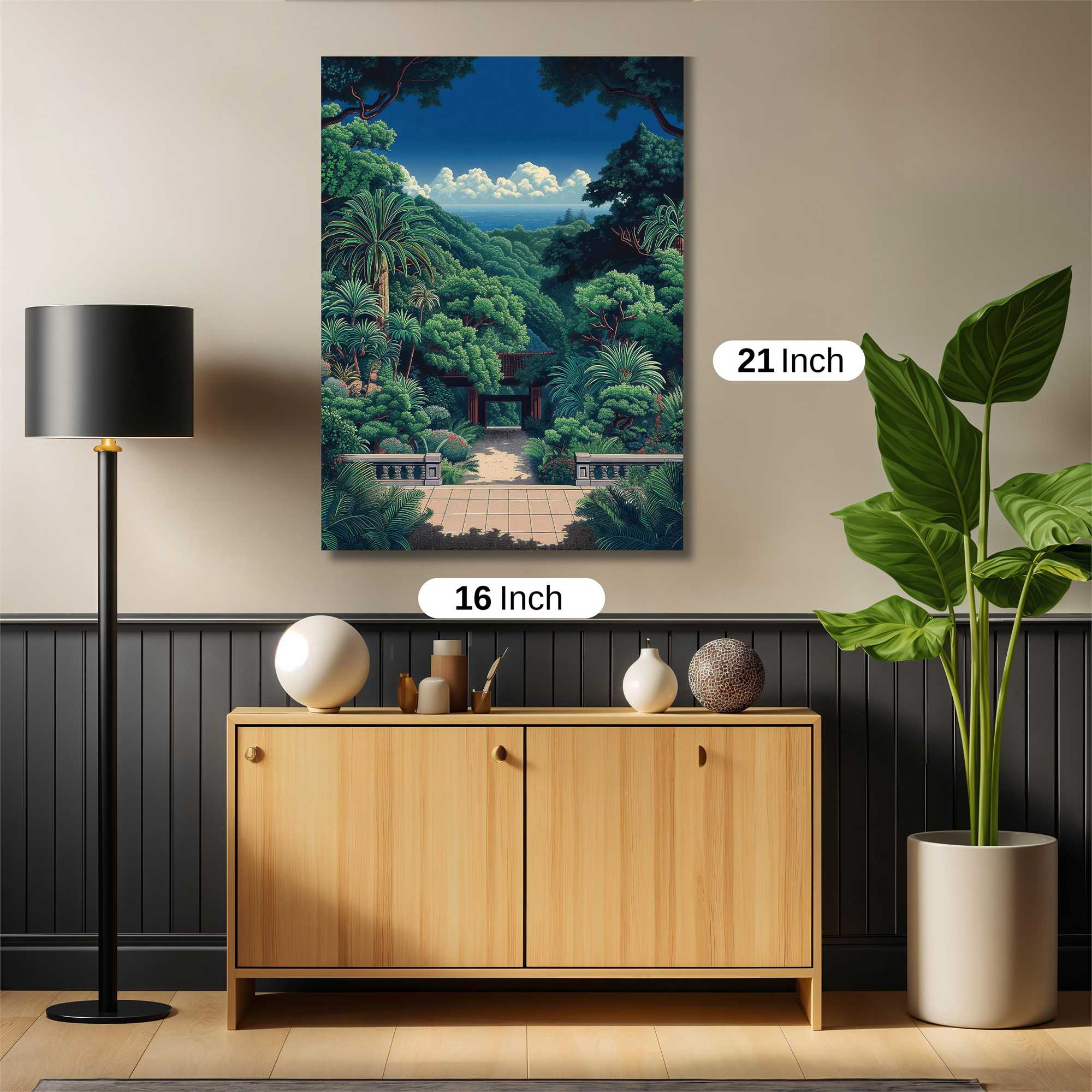Jungle Serenity Safe Wall Magnetic / M