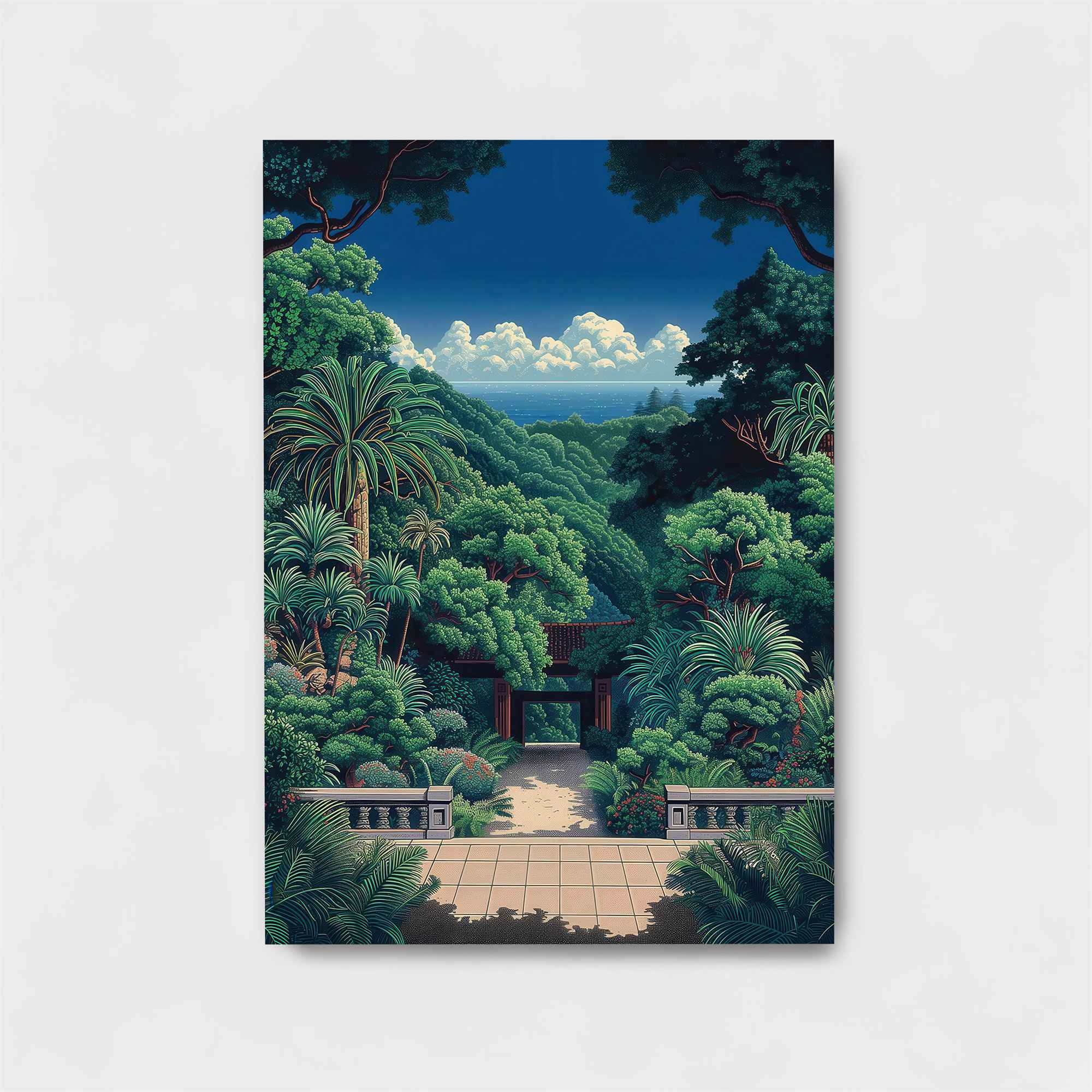 Jungle Serenity Safe Wall Magnetic / M