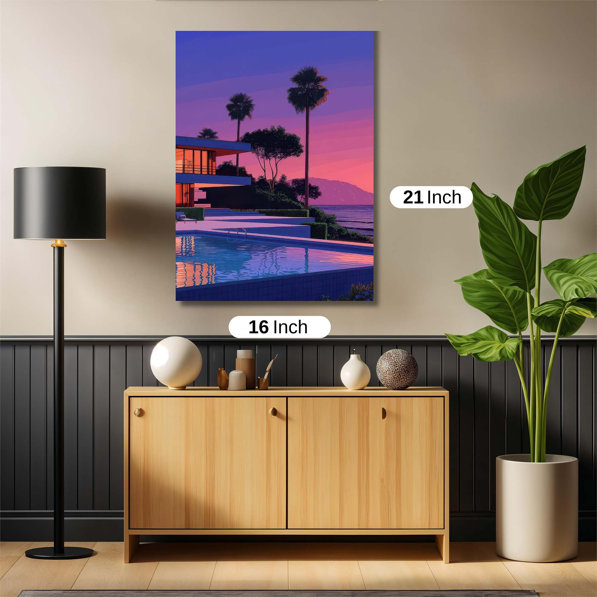 Jungle Serenity Safe Wall Magnetic / M