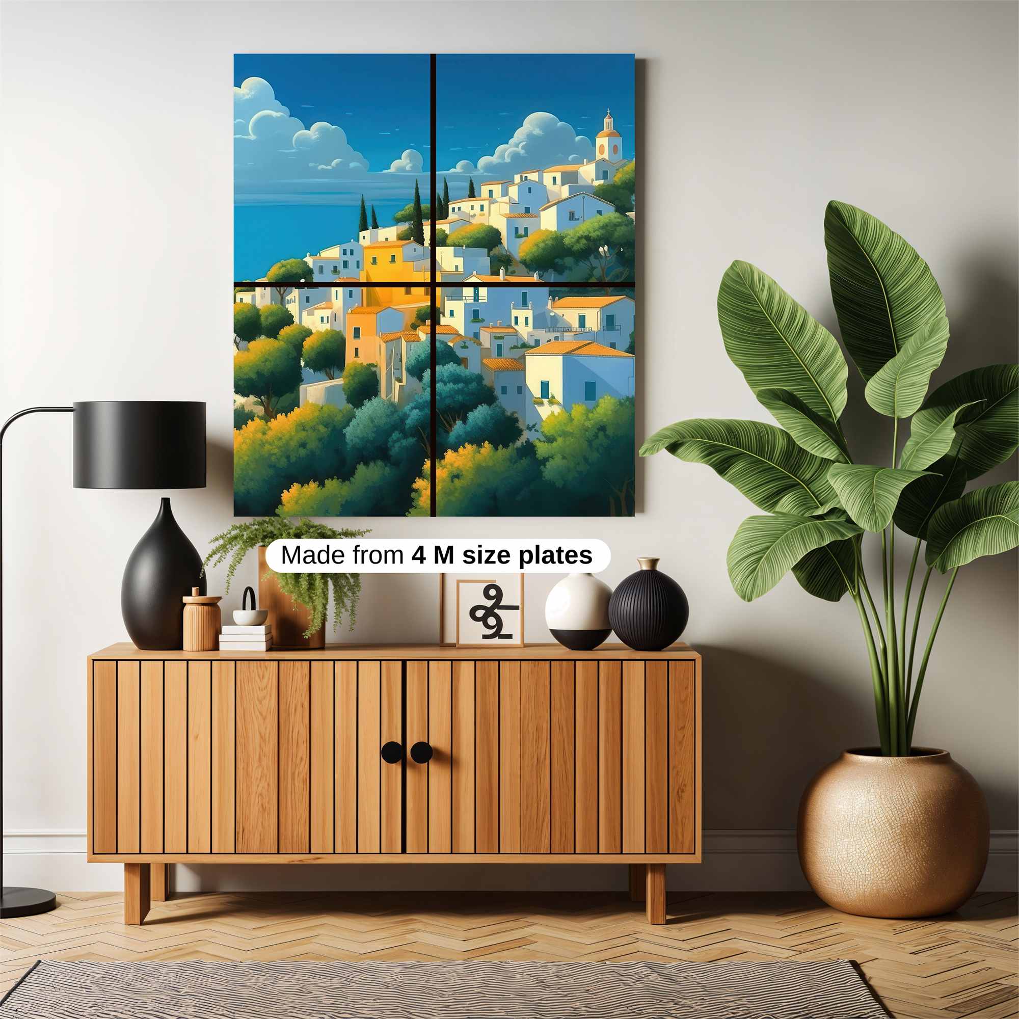 Mediterranean Bliss Safe Wall Magnetic / M