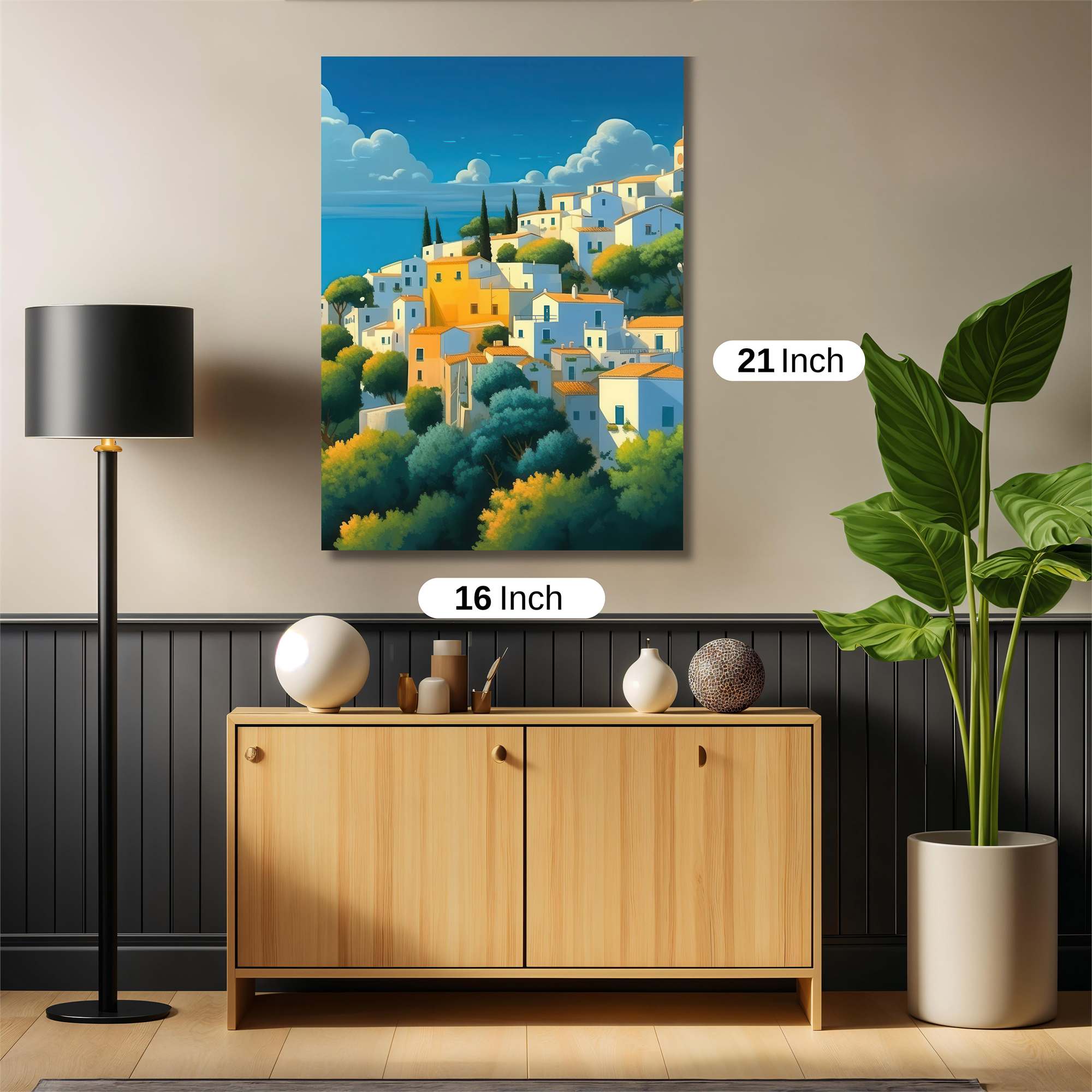 Mediterranean Bliss Safe Wall Magnetic / M