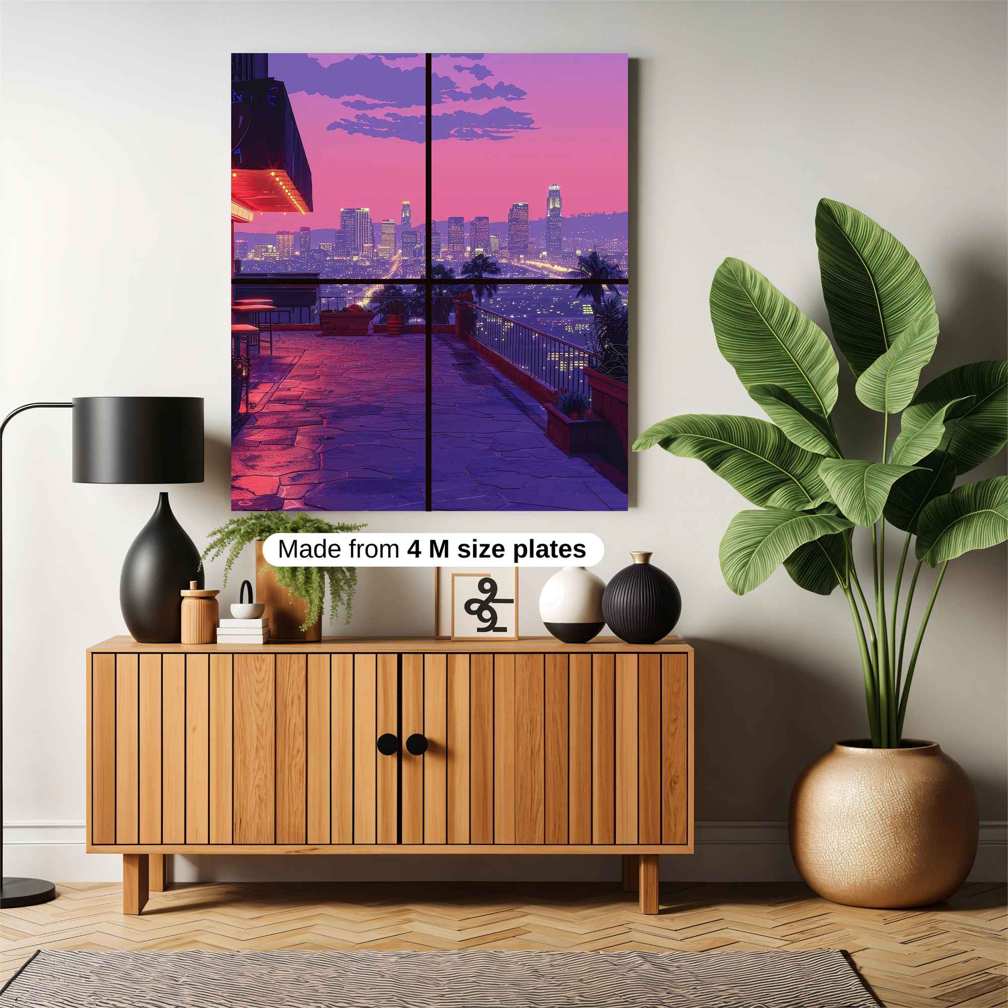LA Dreamscape Safe Wall Magnetic / M