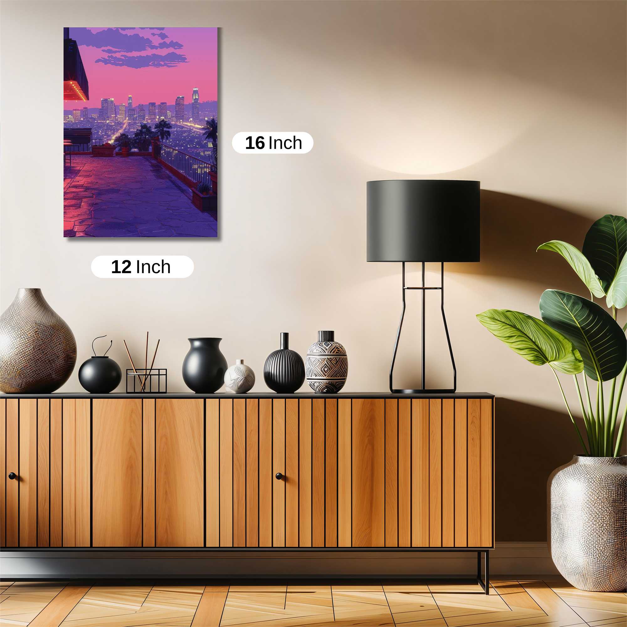LA Dreamscape Safe Wall Magnetic / M
