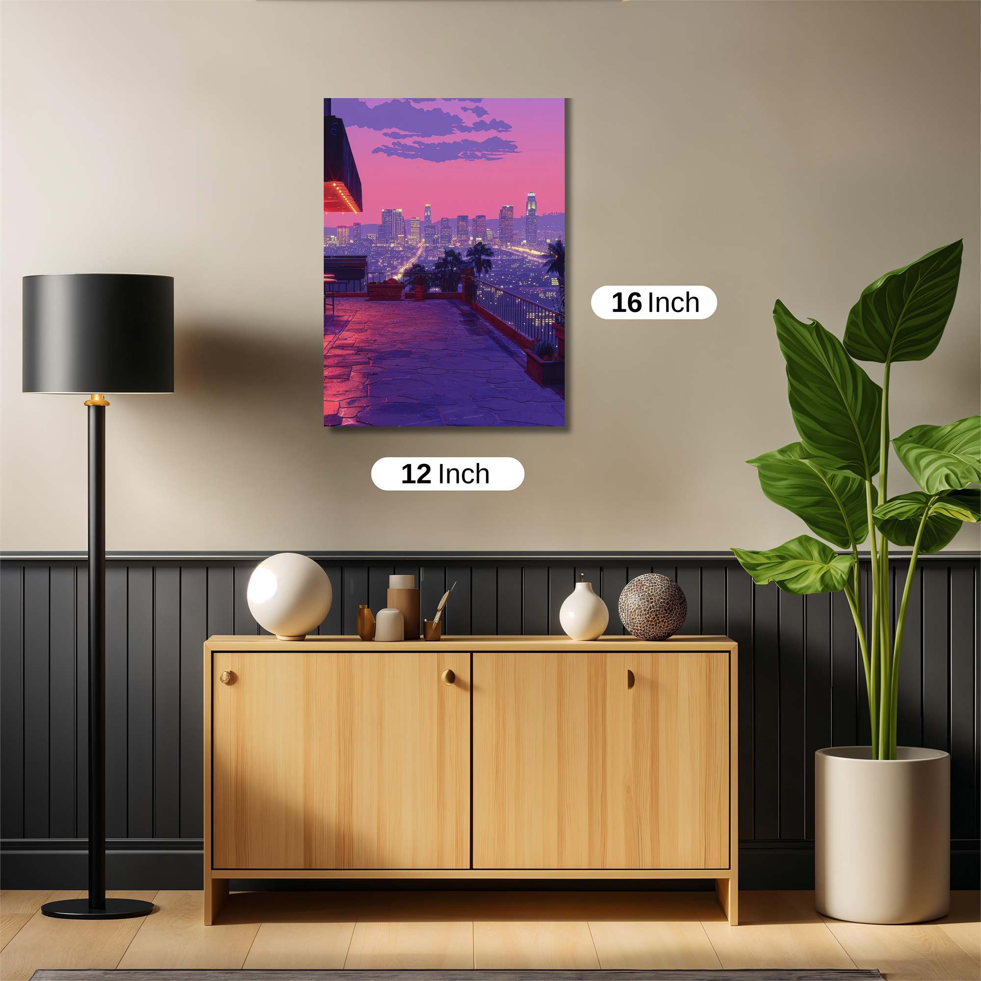 LA Dreamscape Safe Wall Magnetic / M