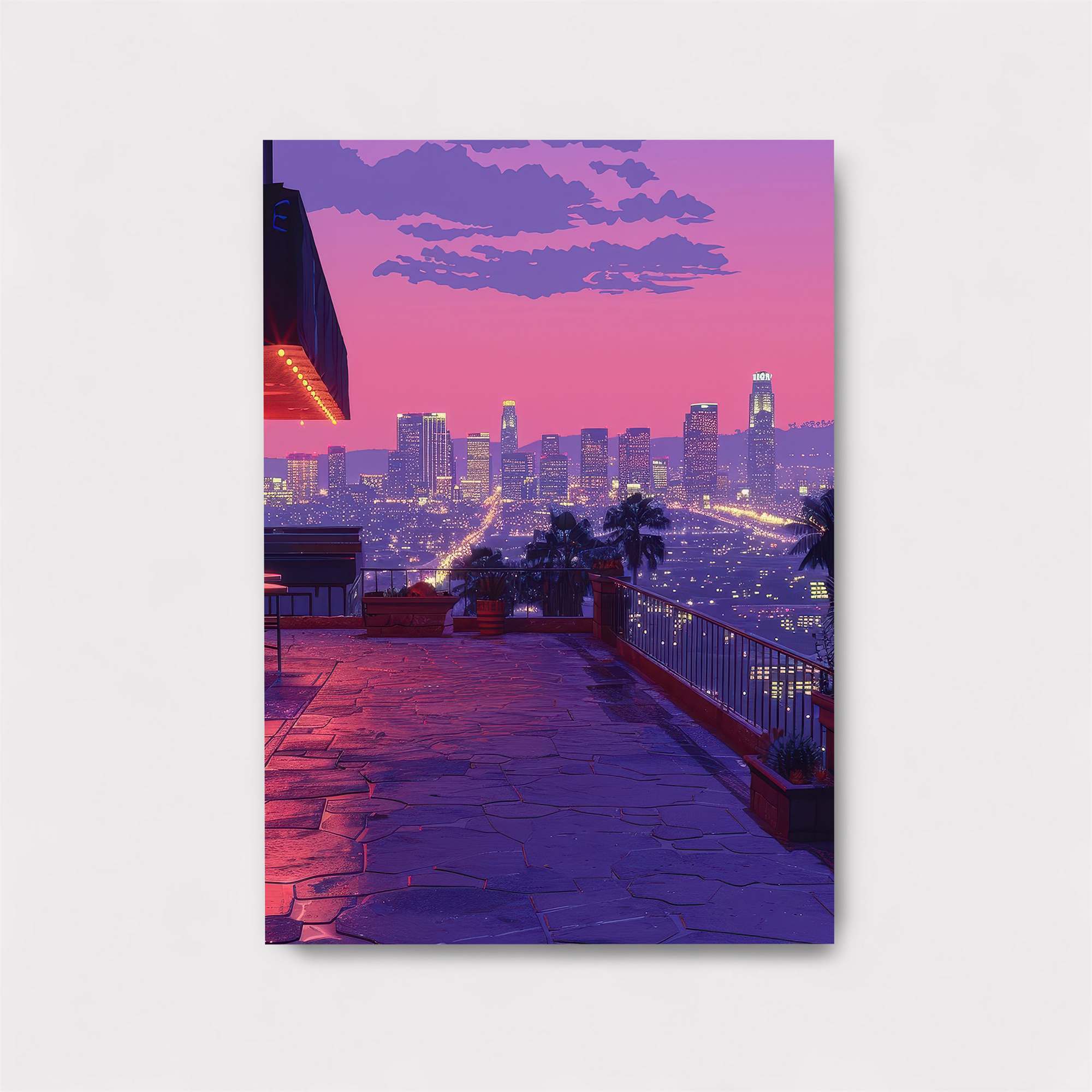 LA Dreamscape Safe Wall Magnetic / M
