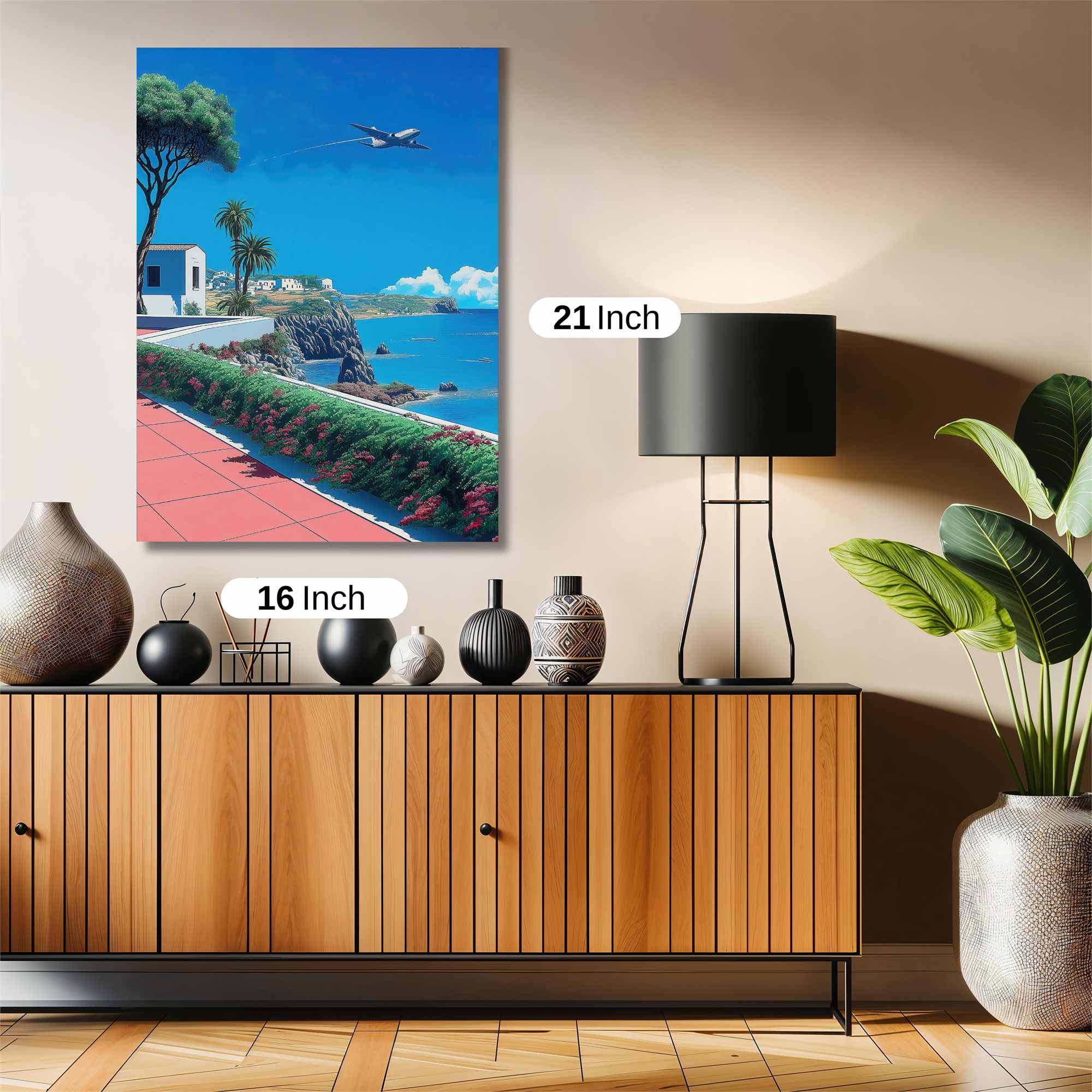 Coastal Serenity Safe Wall Magnetic / M