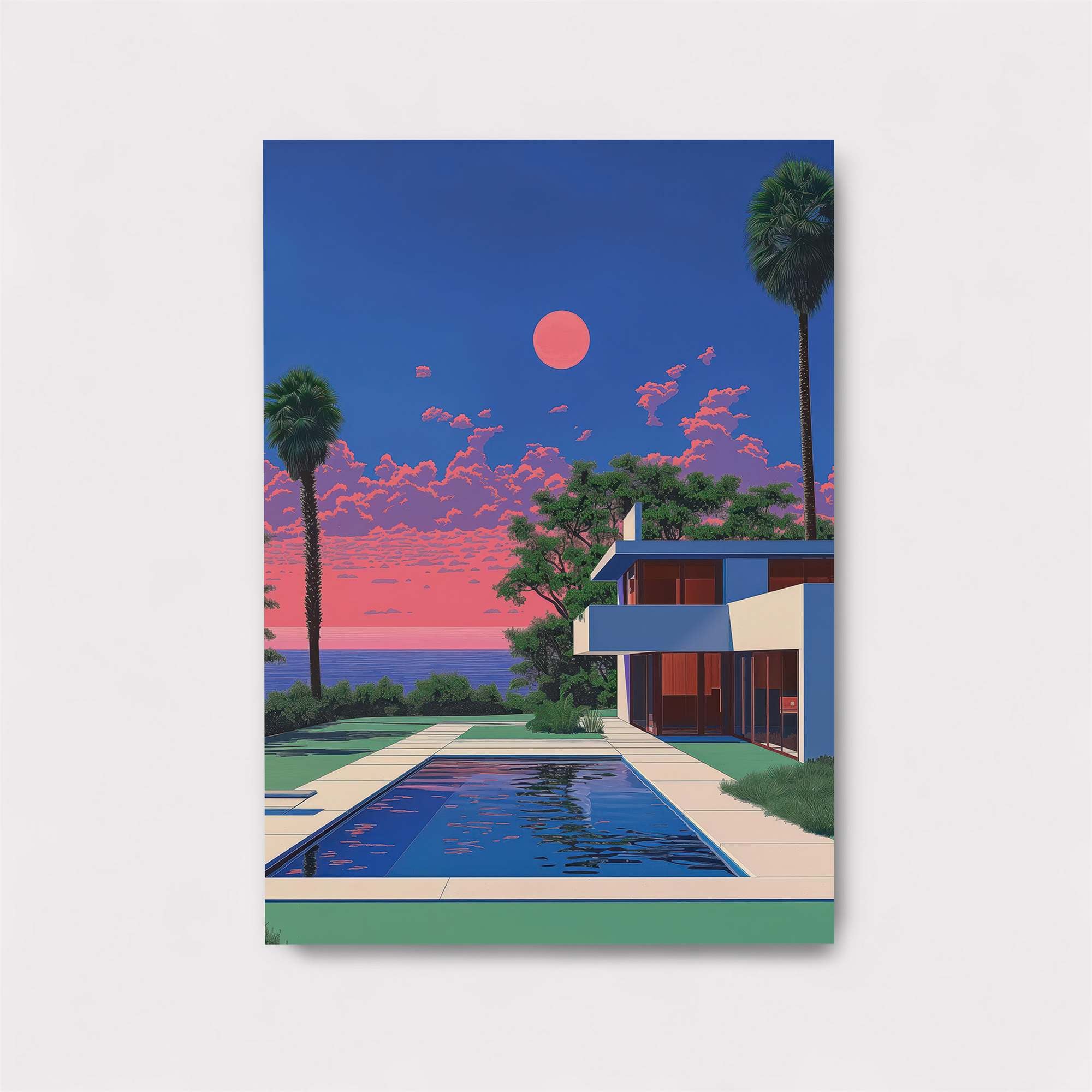 Sunset Serenity Safe Wall Magnetic / M