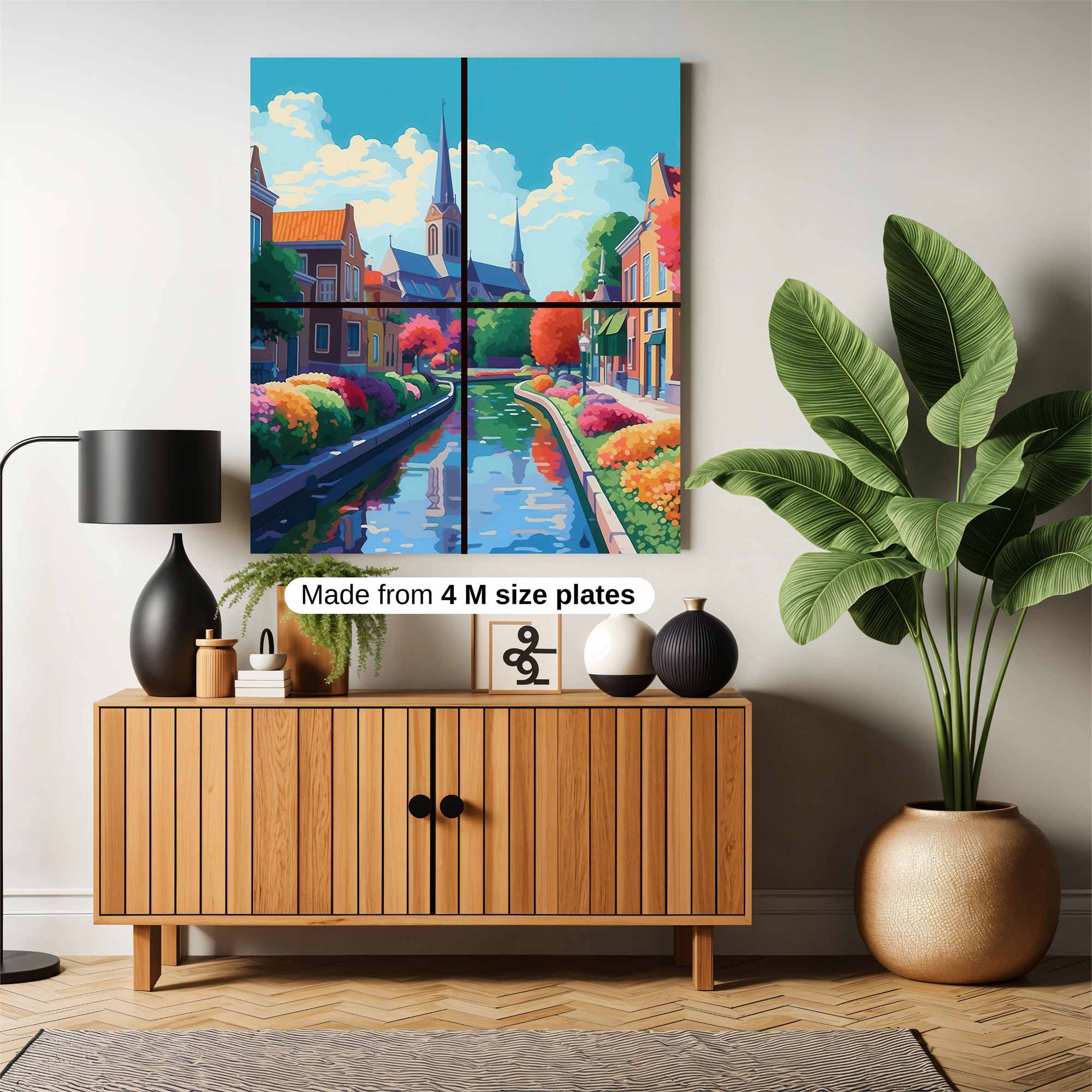 Utrecht Serene Safe Wall Magnetic / M