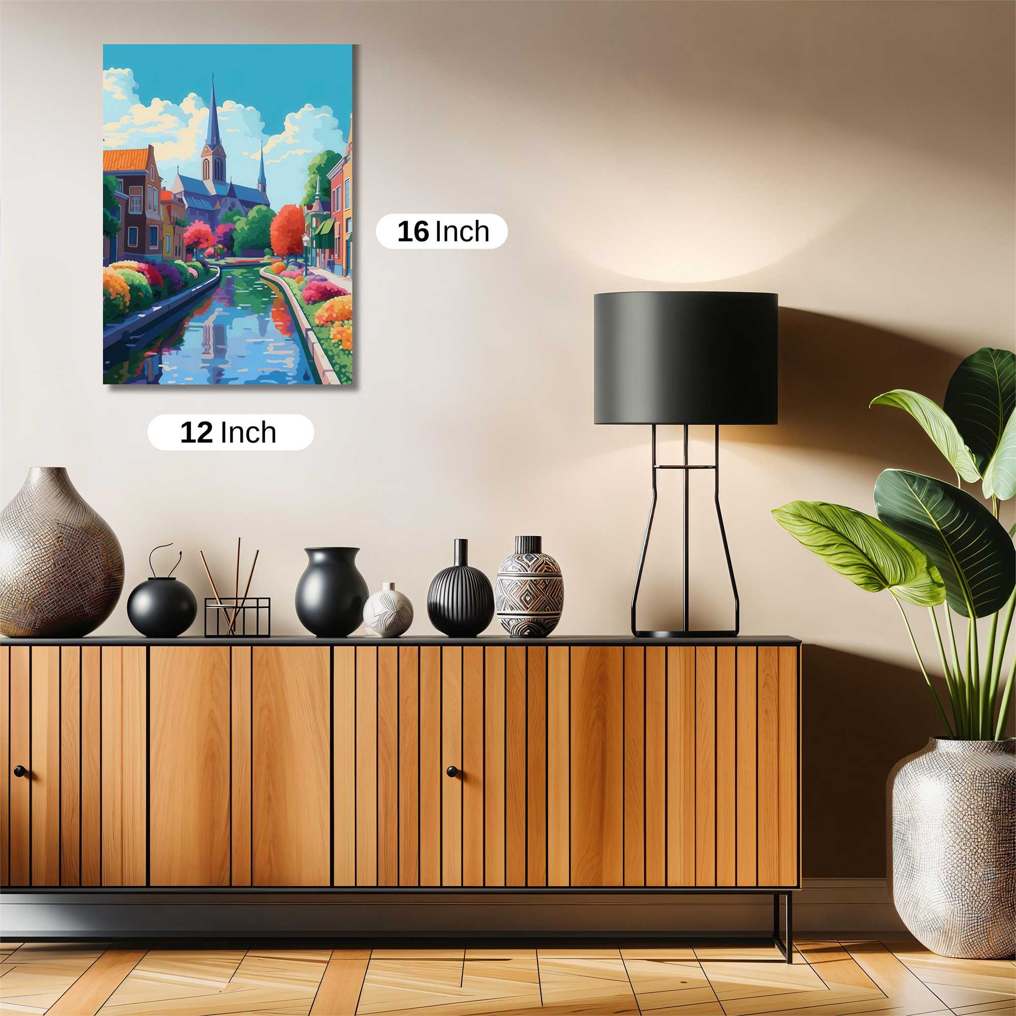 Utrecht Serene Safe Wall Magnetic / M