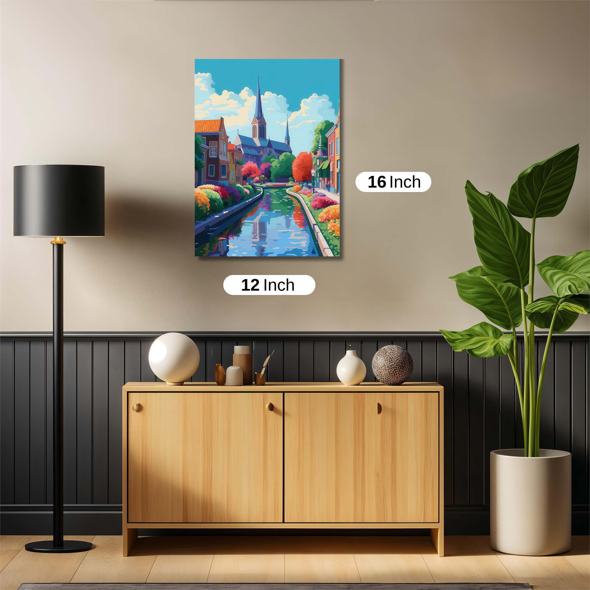 Utrecht Serene Safe Wall Magnetic / M