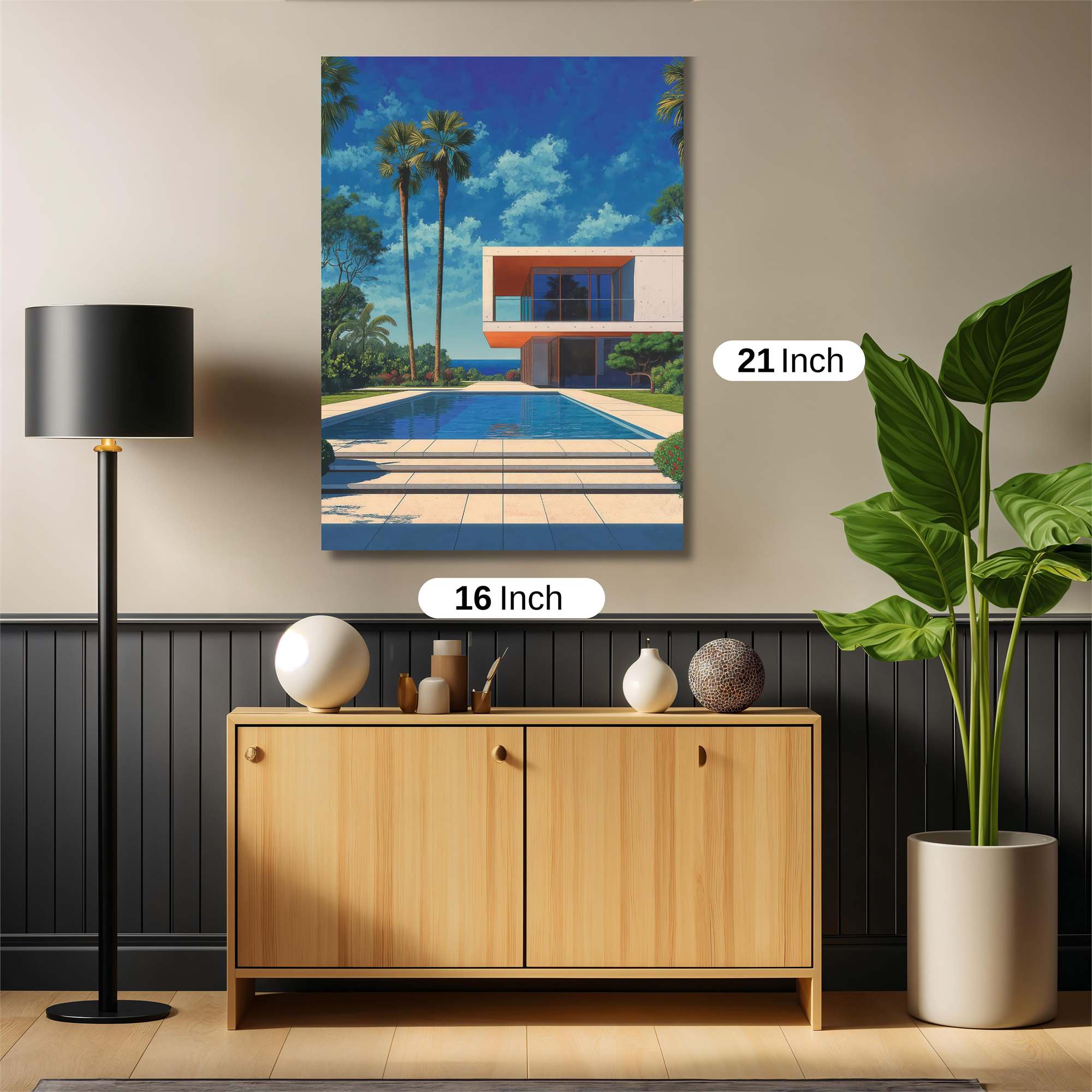 Villa Serenity Safe Wall Magnetic / M