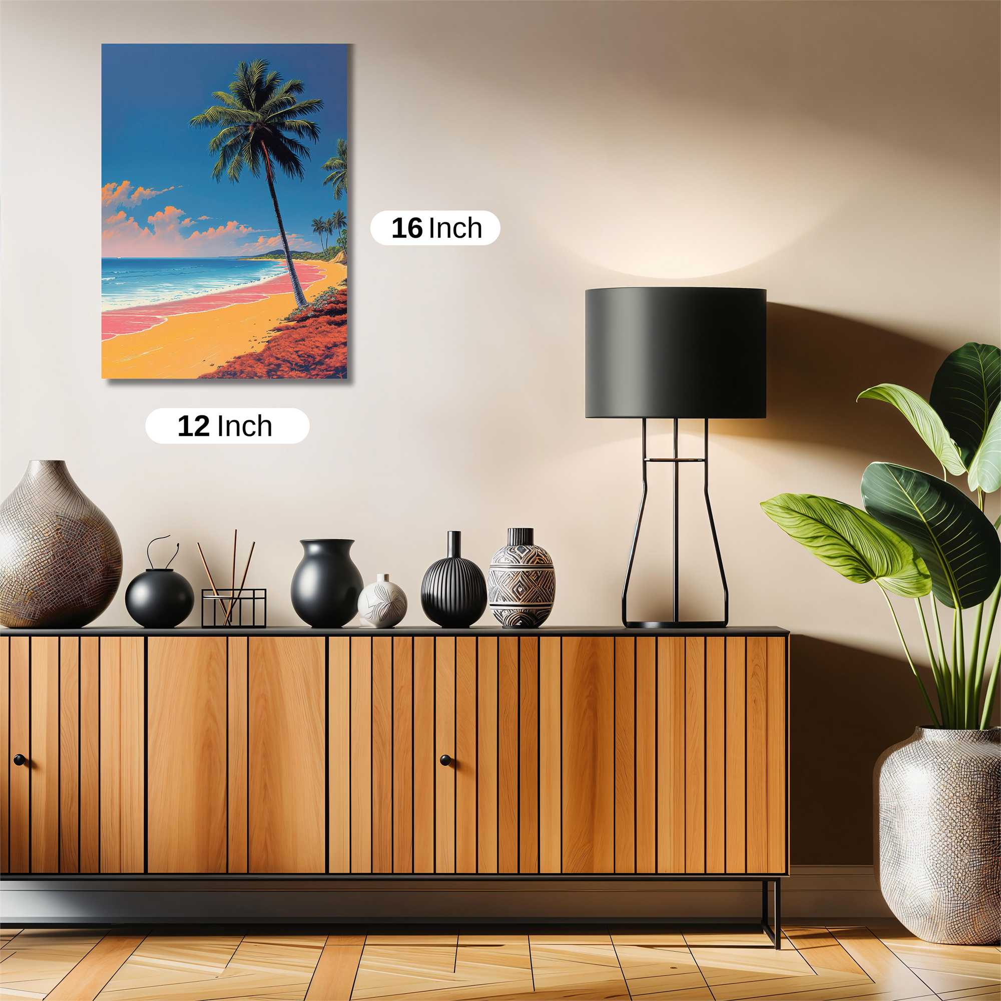 Tropical Tranquility Safe Wall Magnetic / M