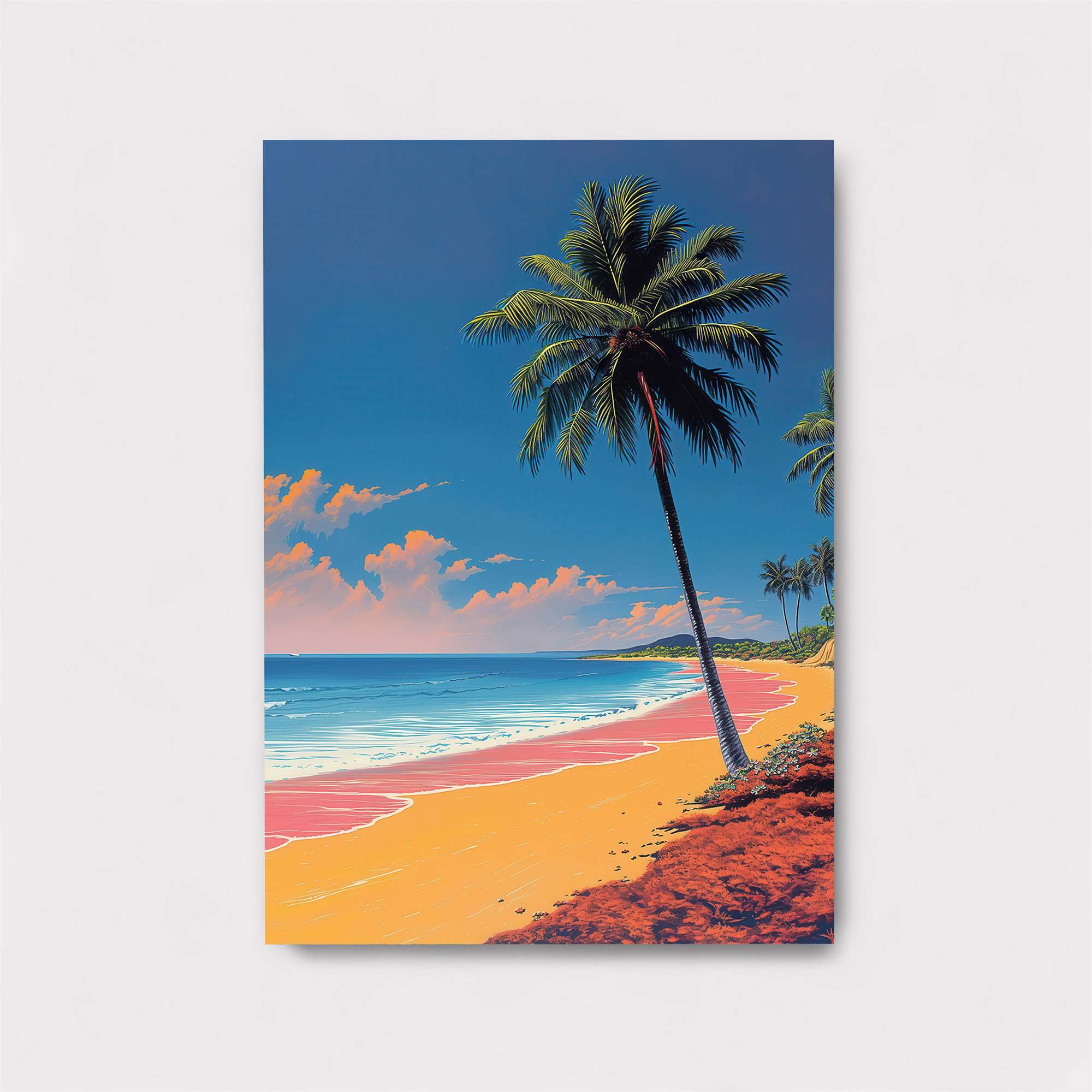 Tropical Tranquility Safe Wall Magnetic / M