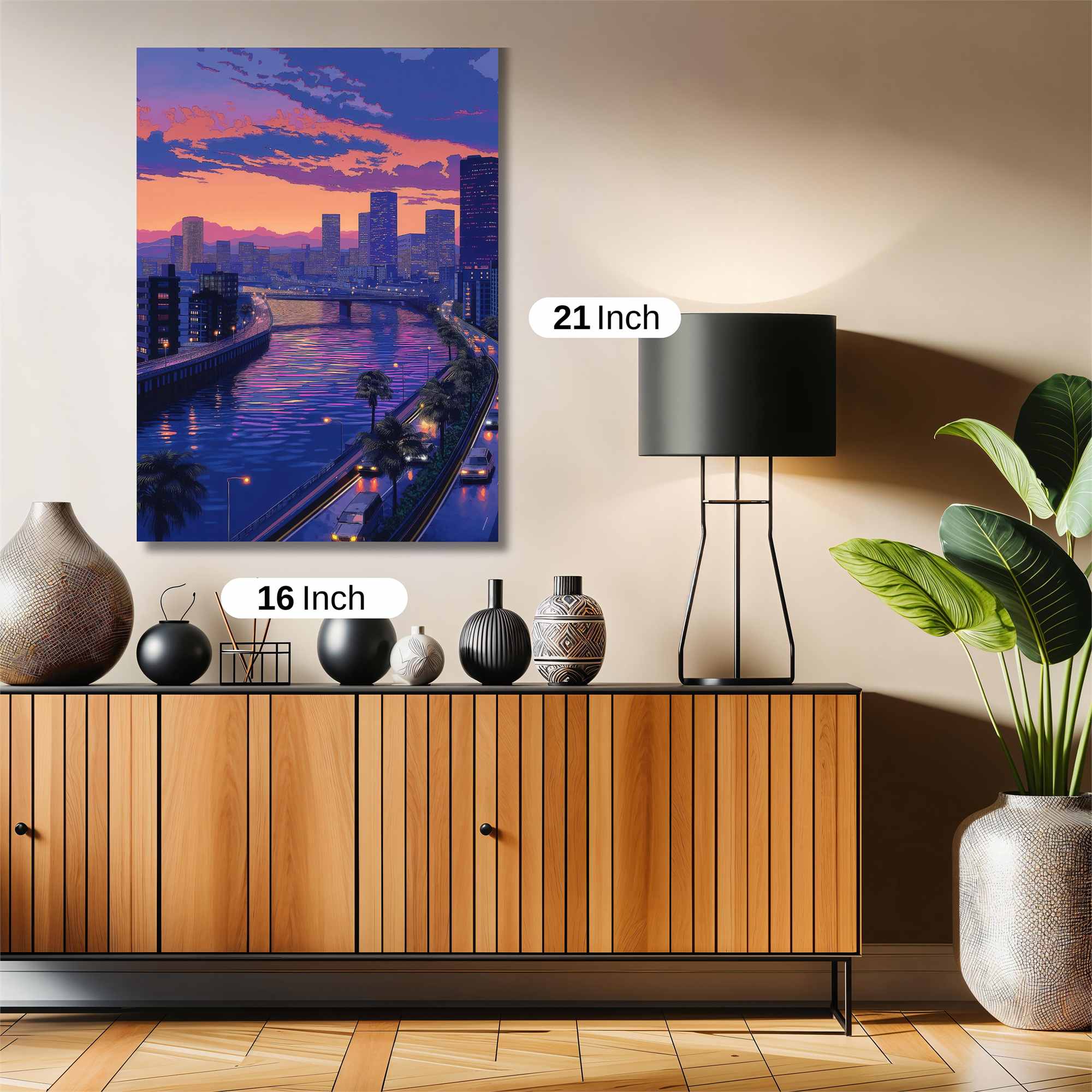 Tokyo Twilight Safe Wall Magnetic / M