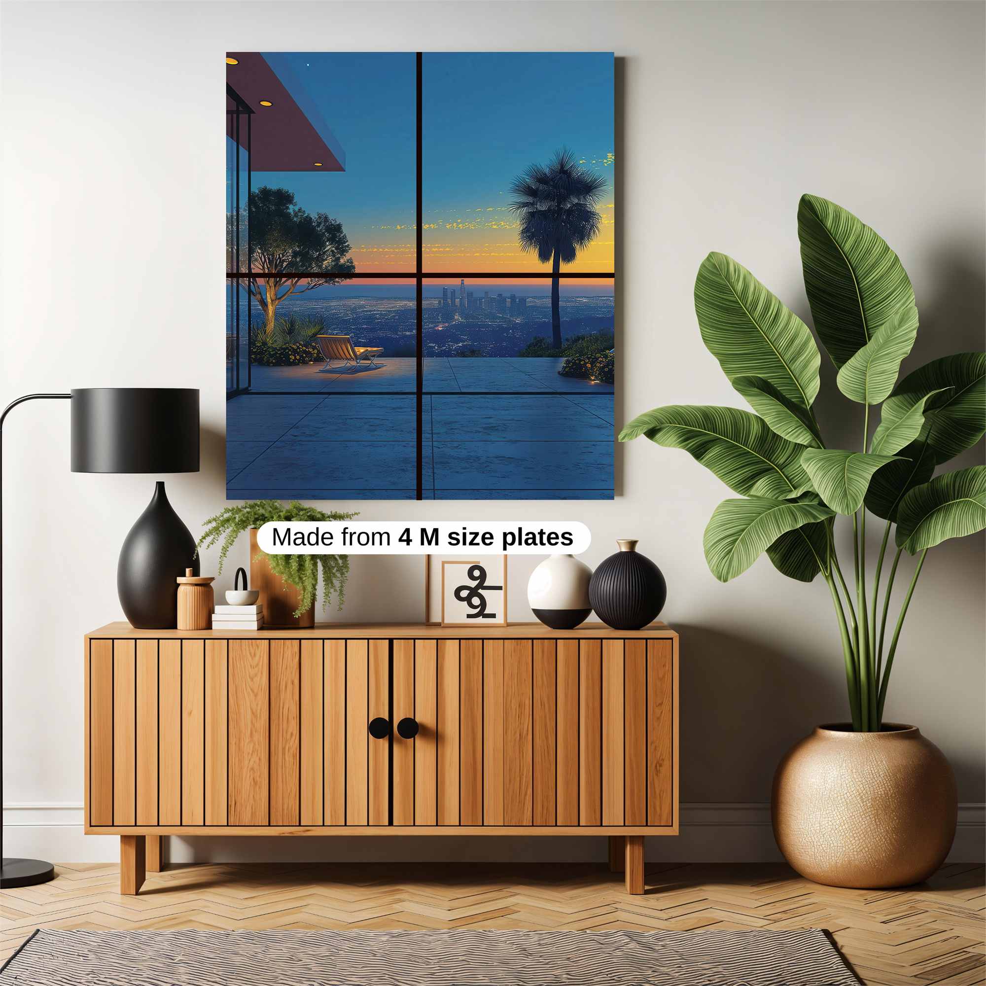 Sunset Serenity Safe Wall Magnetic / M