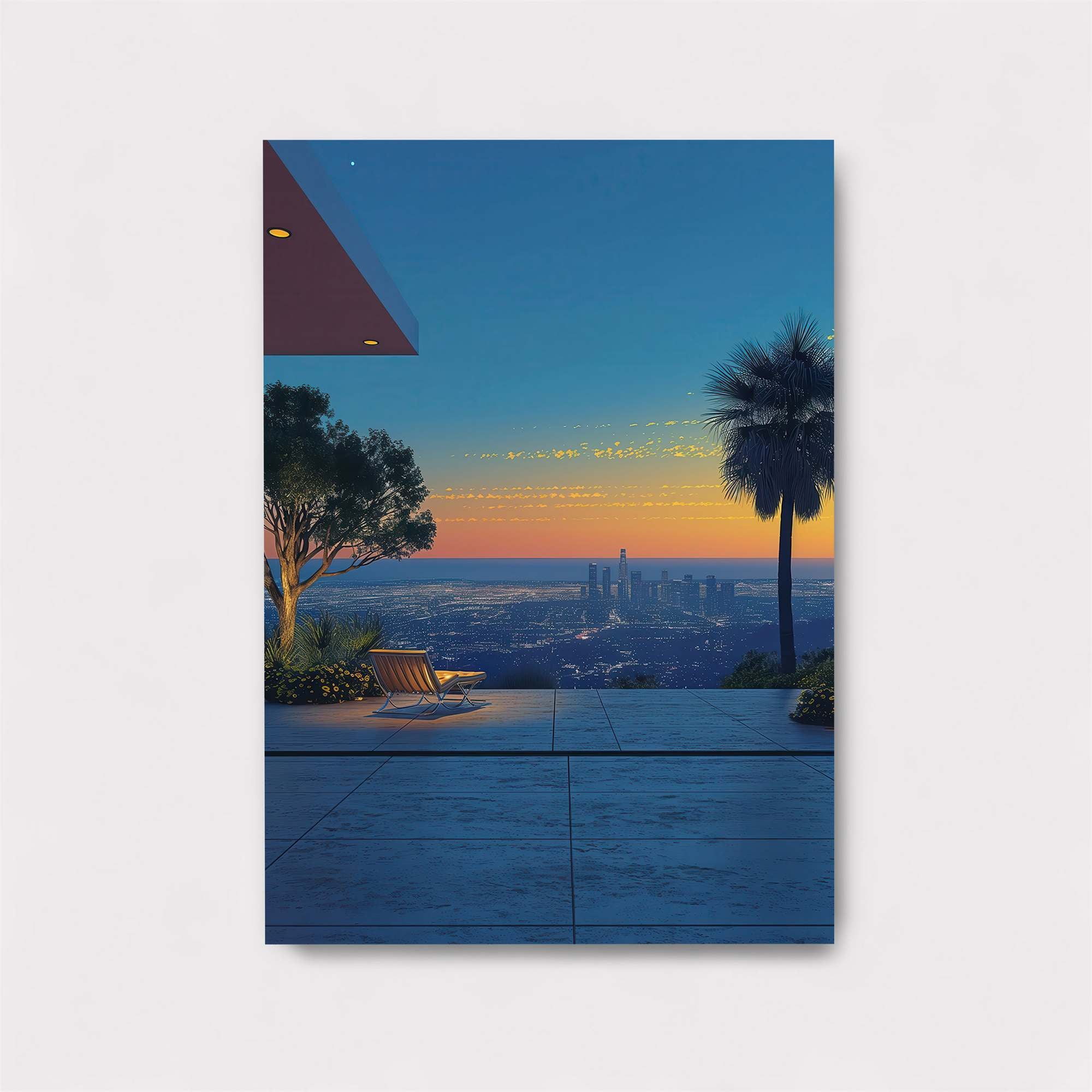 Sunset Serenity Safe Wall Magnetic / M