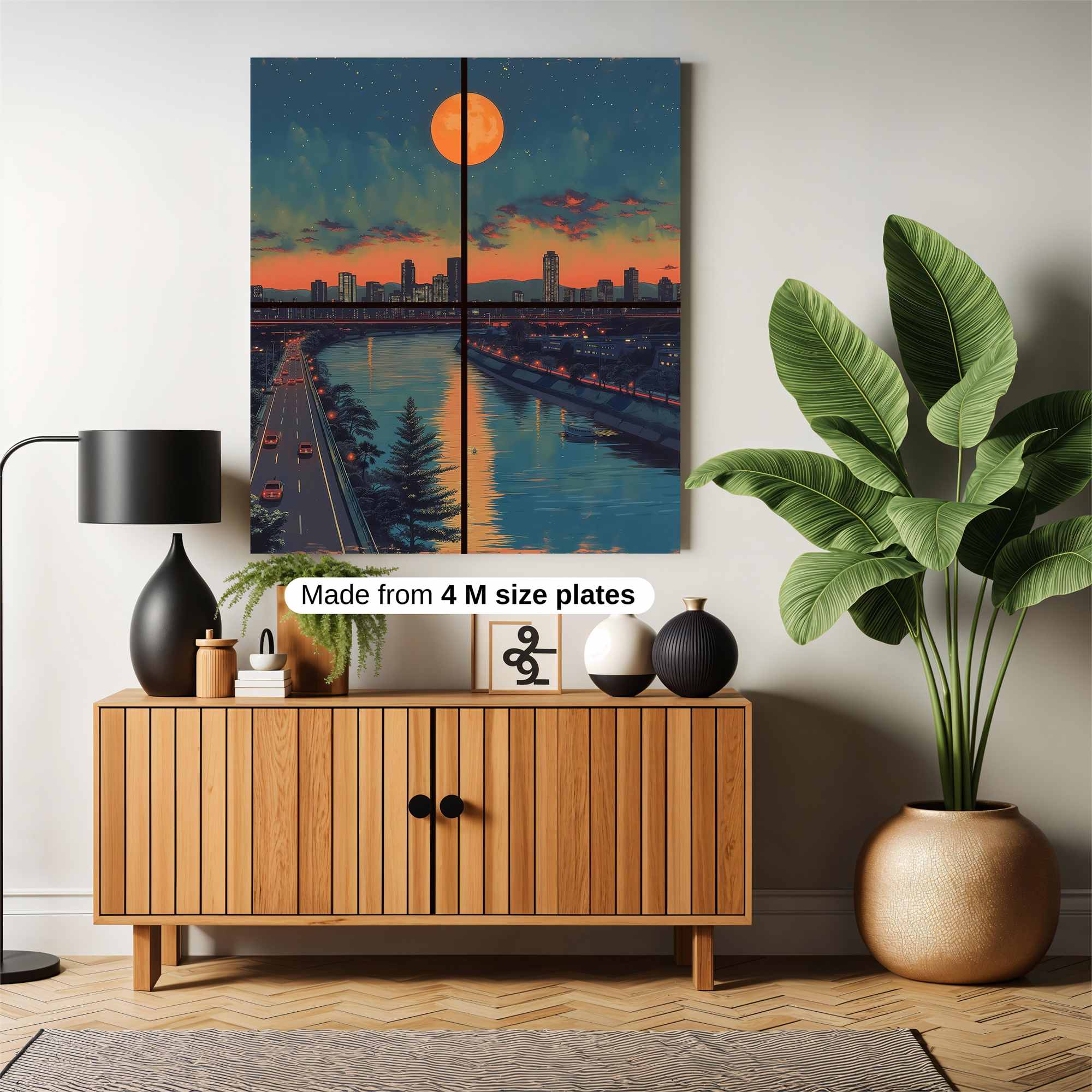 Moonlit Serenity Safe Wall Magnetic / M