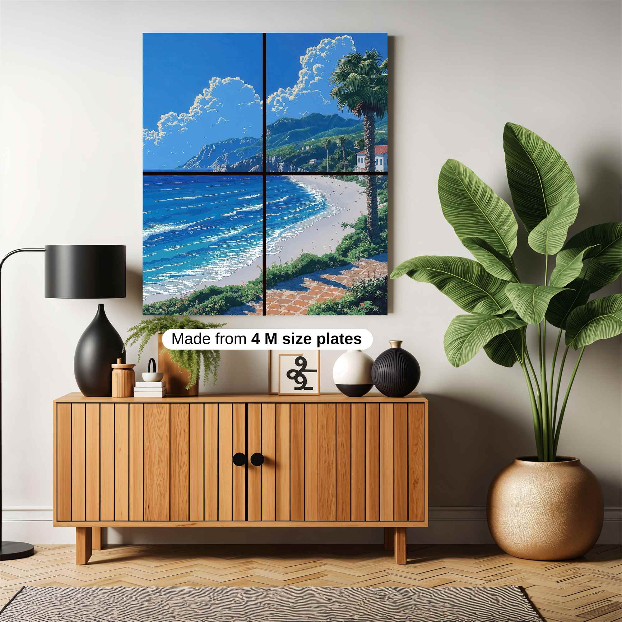 Pacific Serenity Safe Wall Magnetic / M