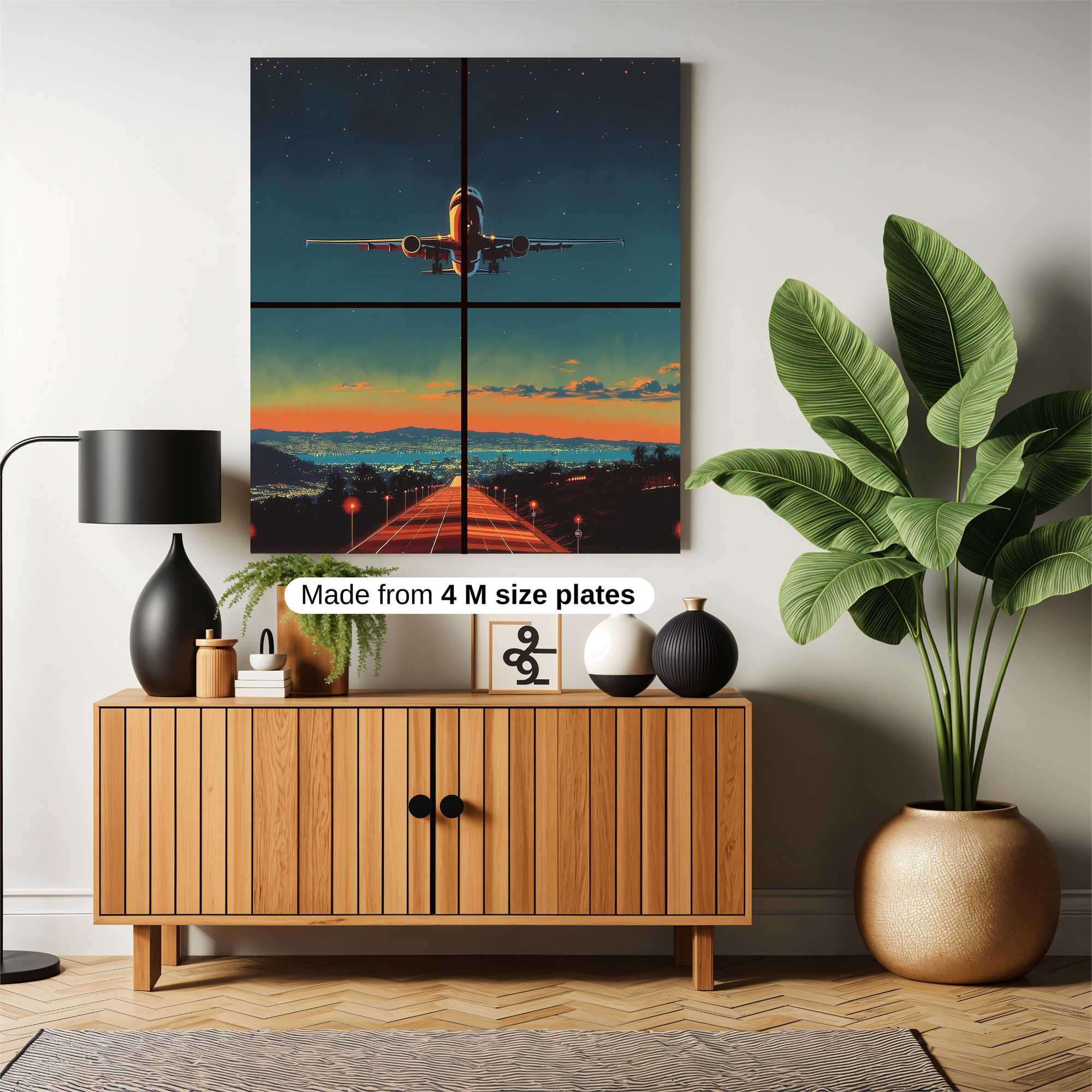 Flight Tranquility Safe Wall Magnetic / M