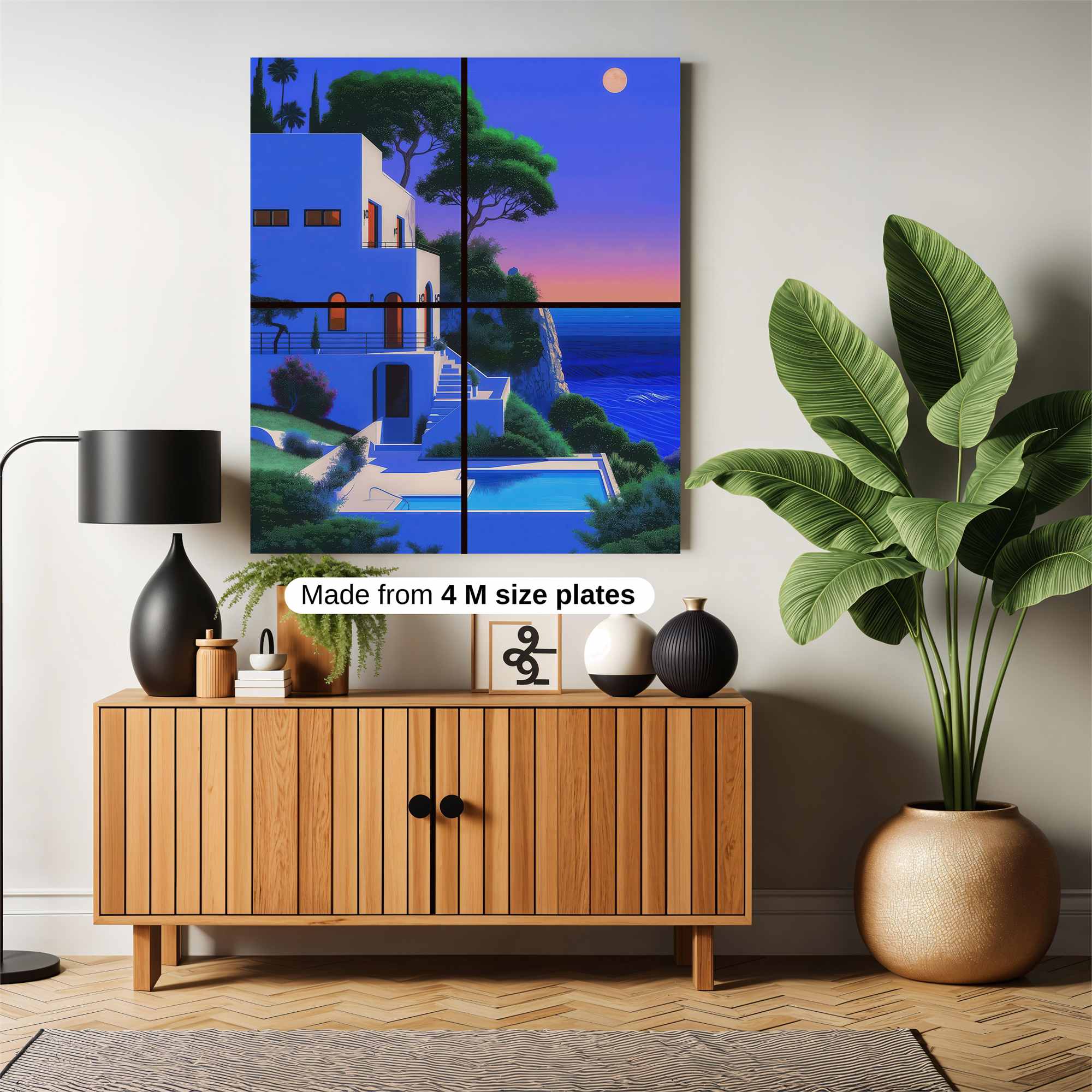 Moonlit Serenity Safe Wall Magnetic / M