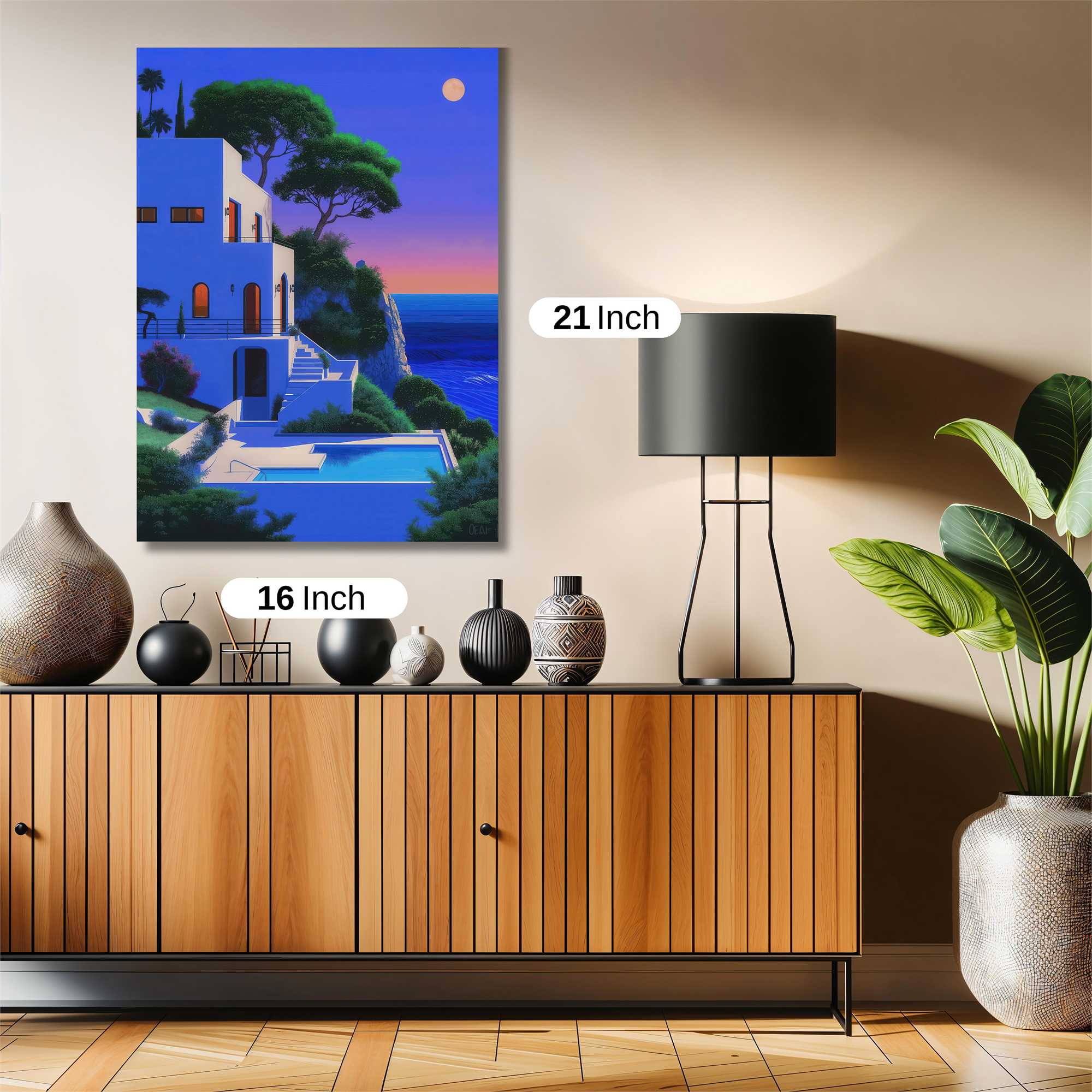 Moonlit Serenity Safe Wall Magnetic / M