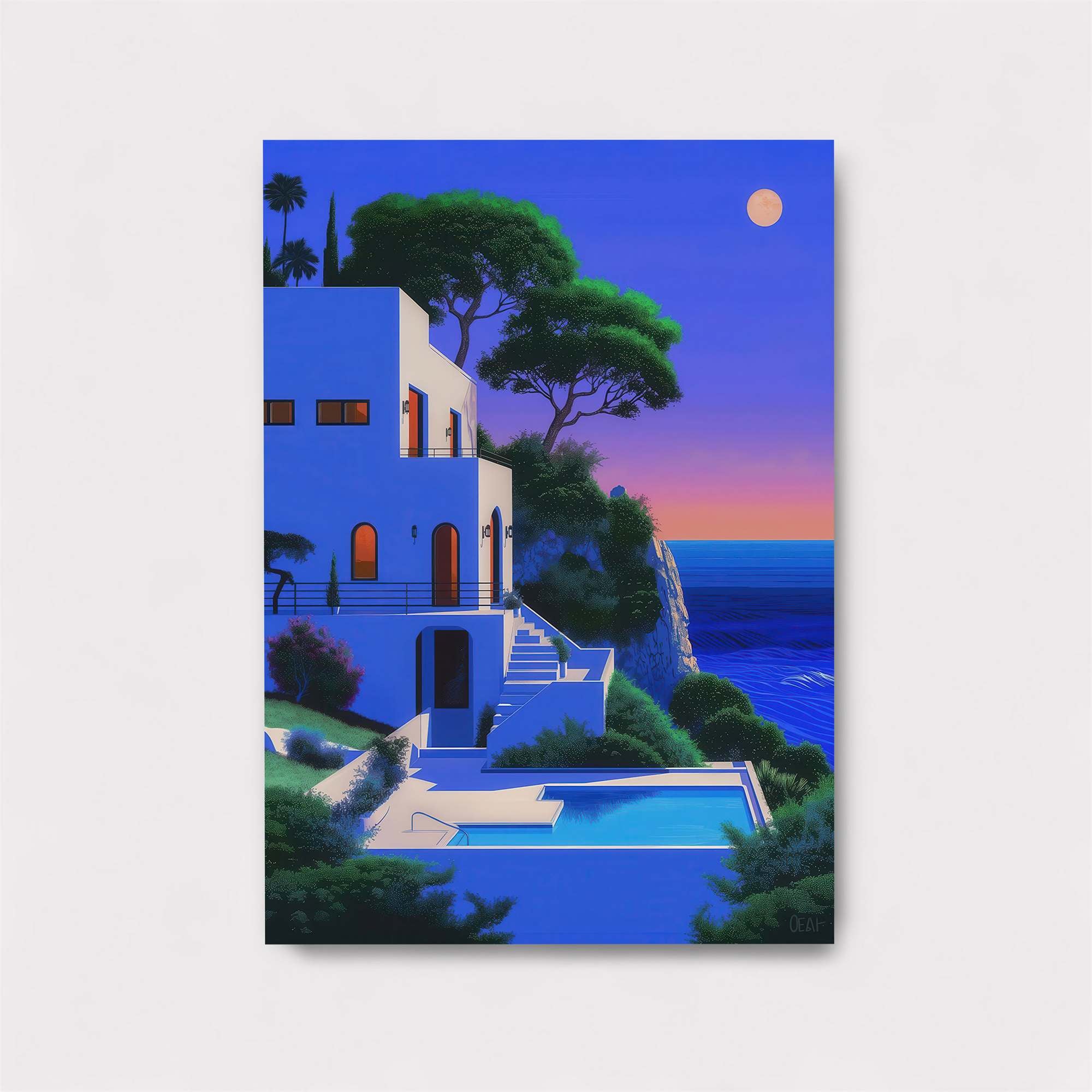 Moonlit Serenity Safe Wall Magnetic / M