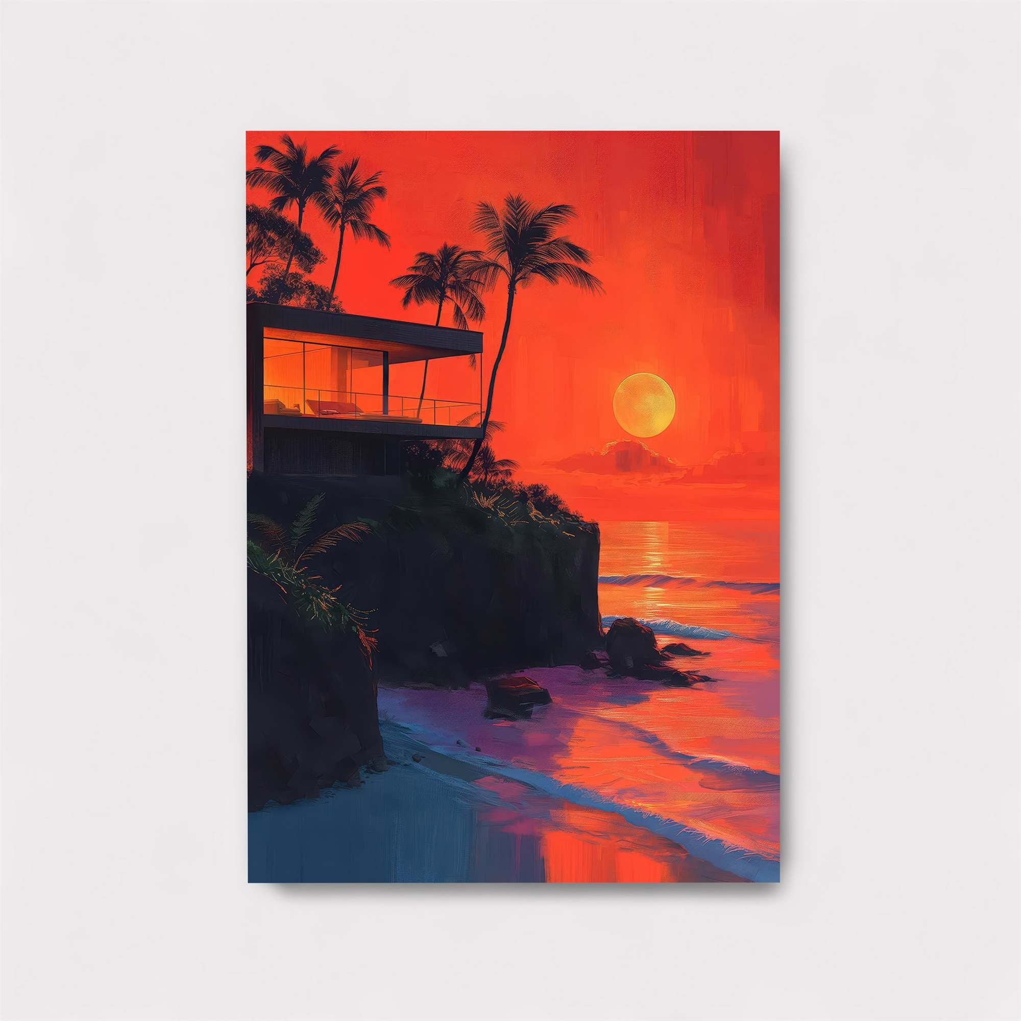 Sunset Serenity Safe Wall Magnetic / M