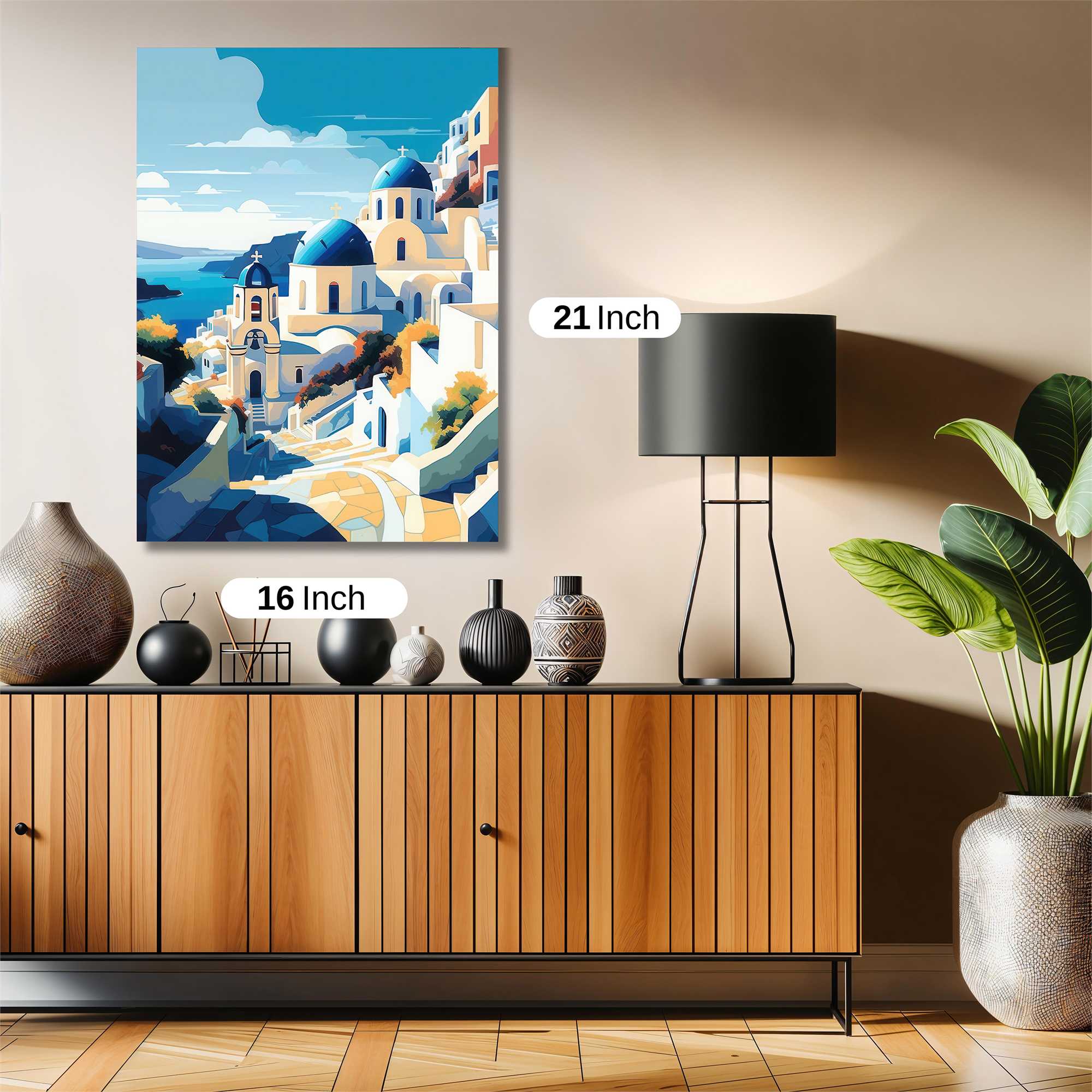 Santorini Serenity Safe Wall Magnetic / M