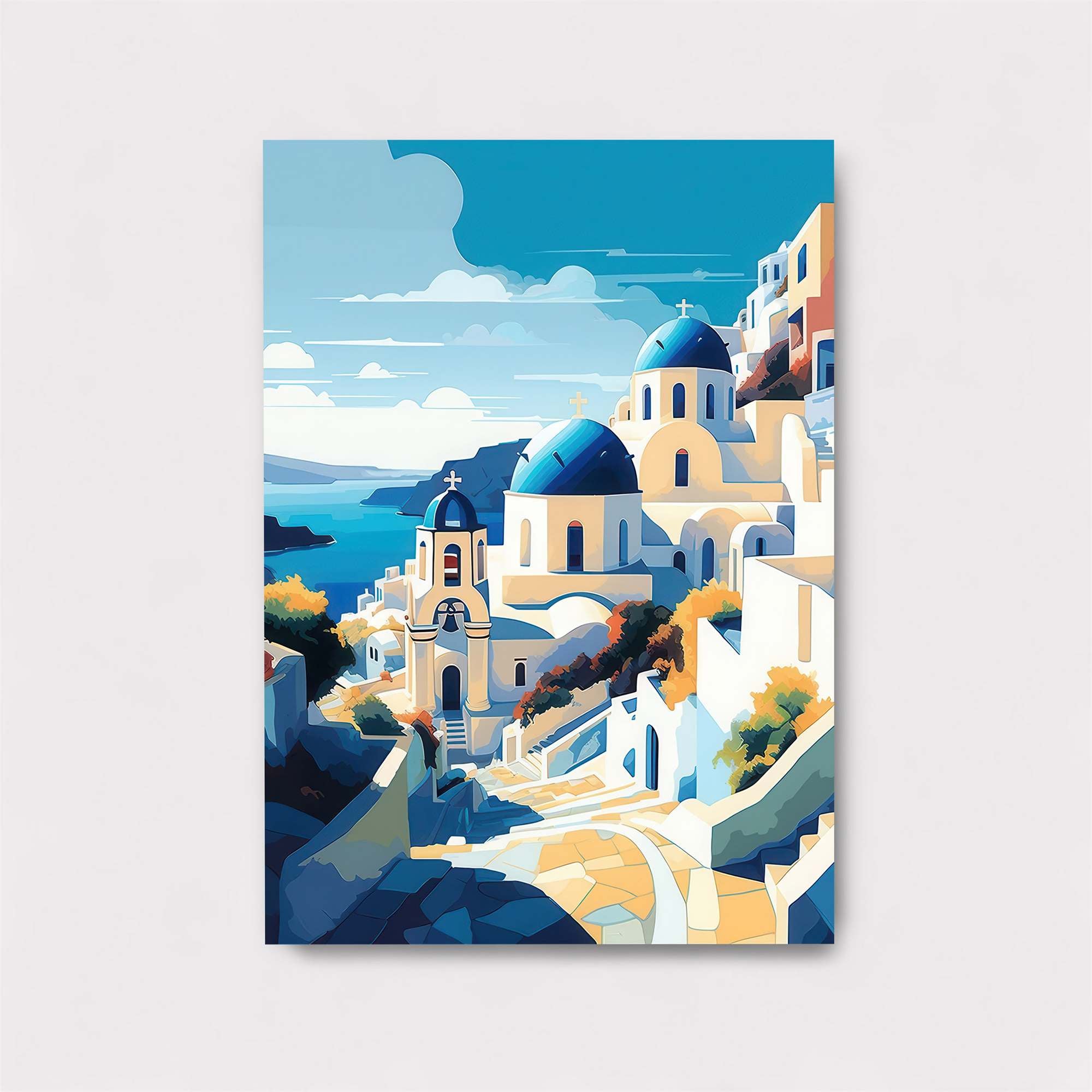 Santorini Serenity Safe Wall Magnetic / M