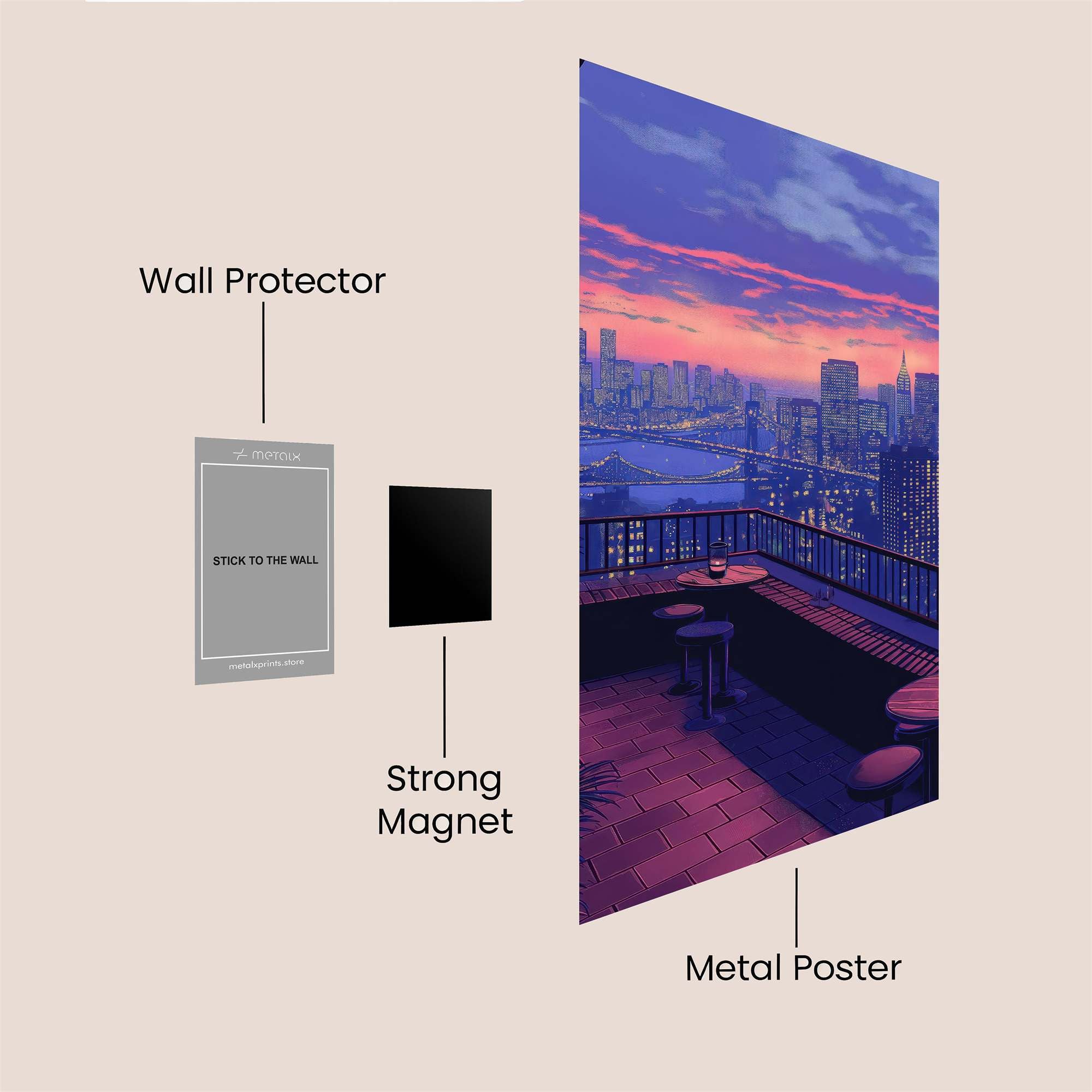 EmpireDream Safe Wall Magnetic / M