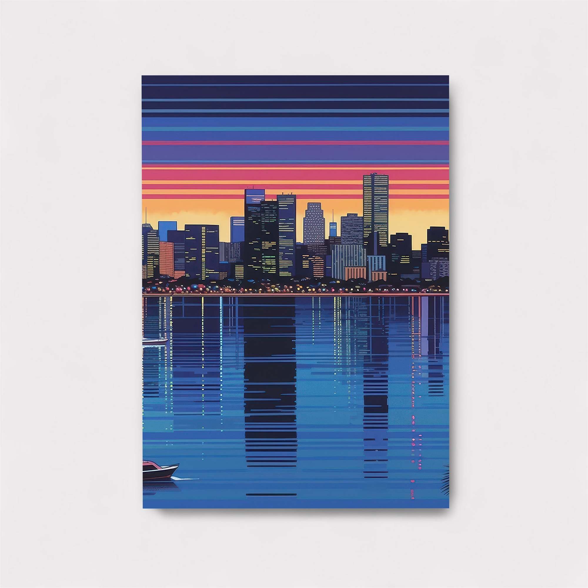 Skyline Serenity Safe Wall Magnetic / M