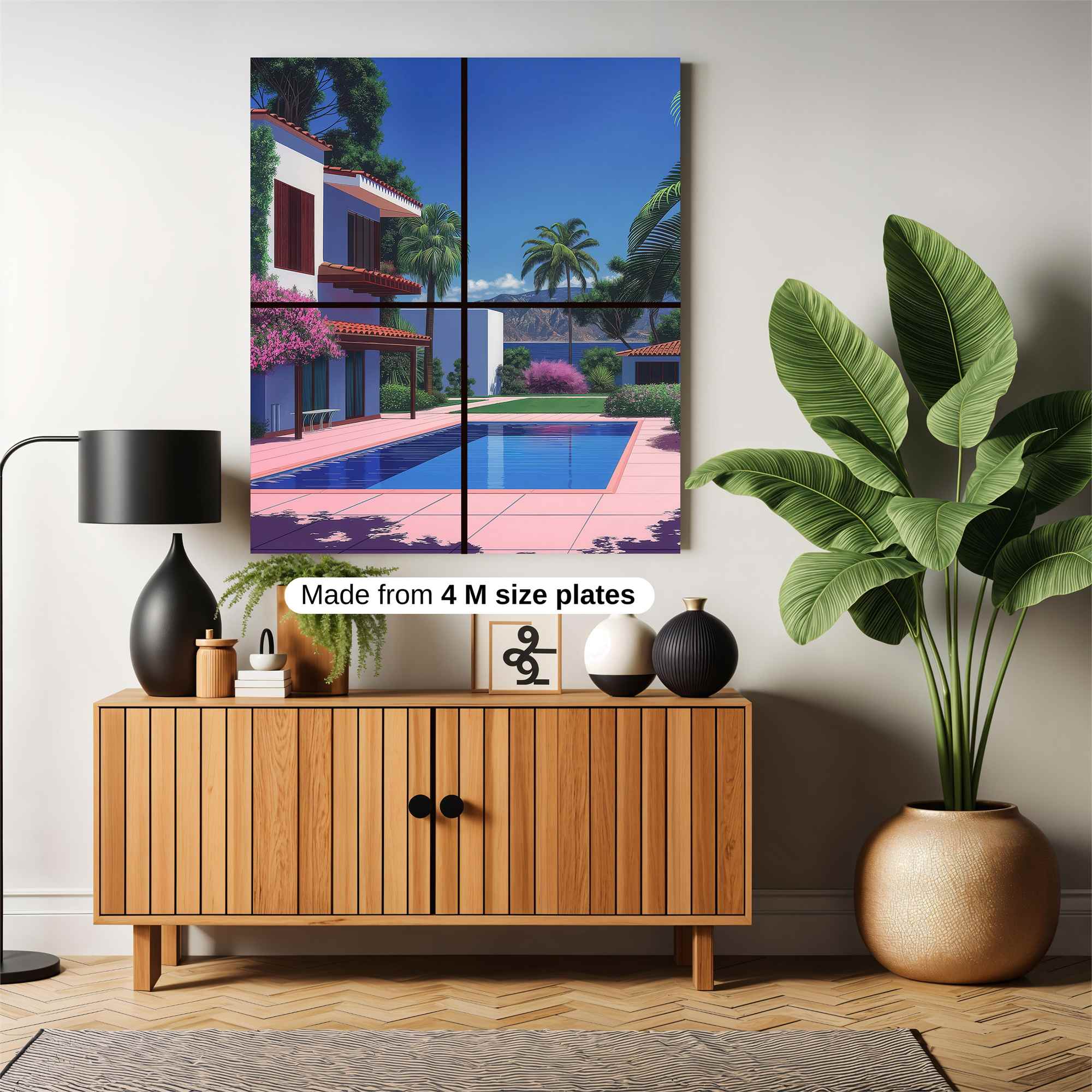 Villa Tranquil Safe Wall Magnetic / M