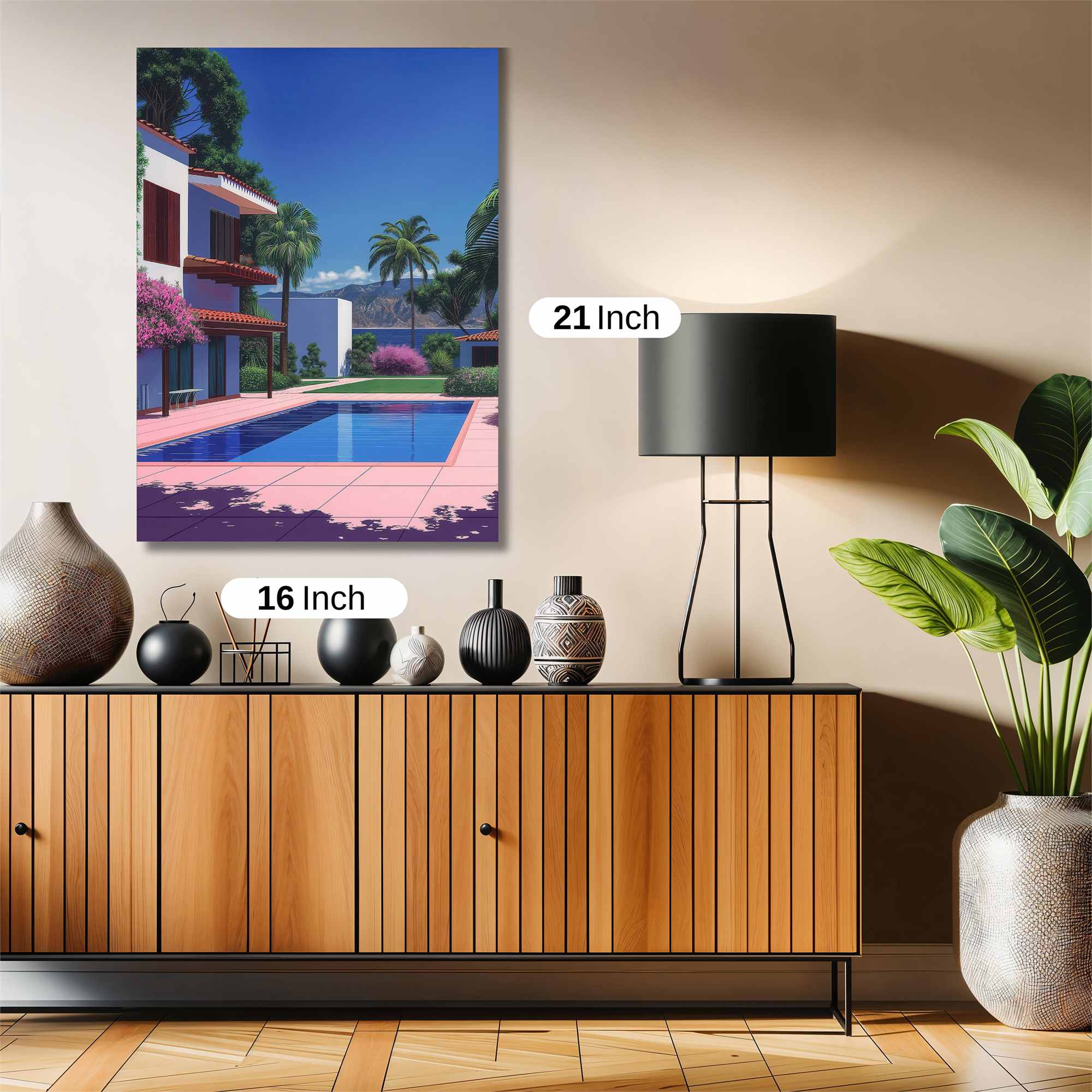 Villa Tranquil Safe Wall Magnetic / M