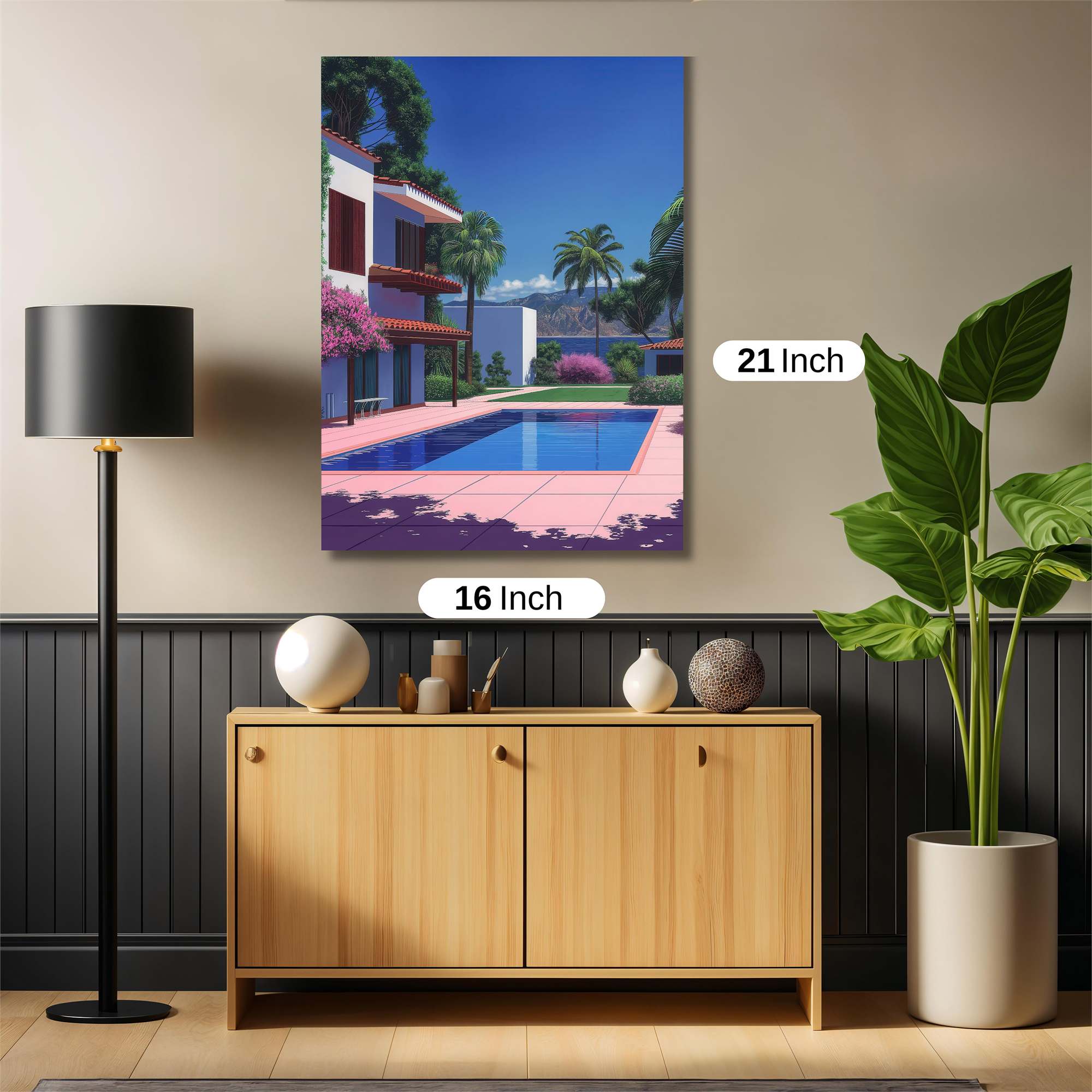 Villa Tranquil Safe Wall Magnetic / M